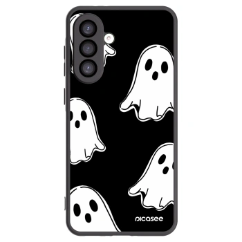 Picasee Μαύρη θήκη σιλικόνης για Samsung Galaxy A26 5G A266B - Black ghosts