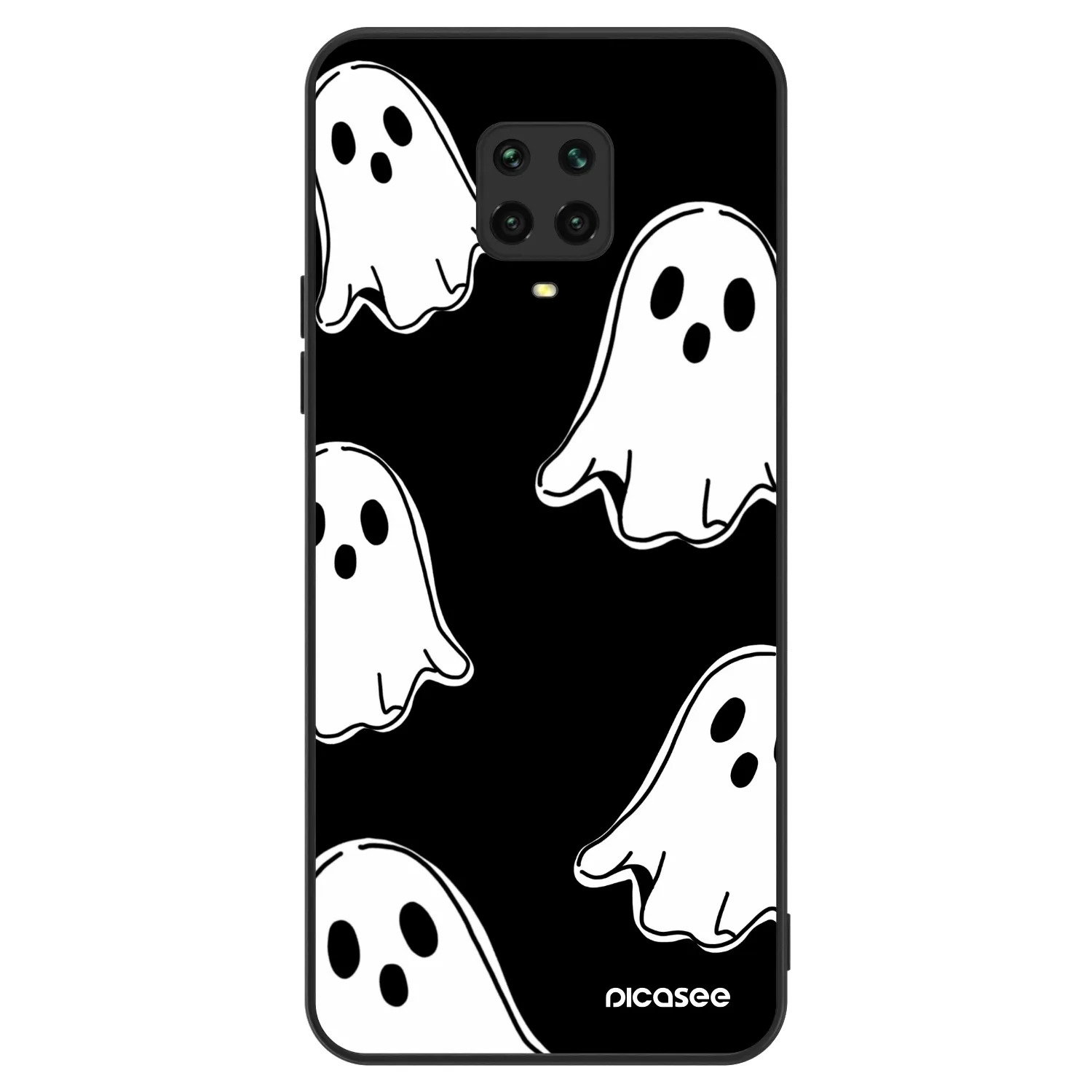 Picasee ULTIMATE CASE για Xiaomi Redmi Note 9 Pro - Black ghosts