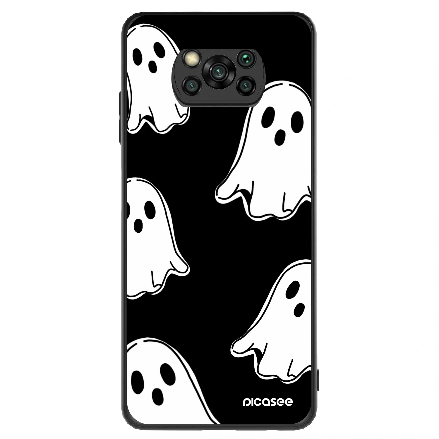 Picasee ULTIMATE CASE για Xiaomi Poco X3 - Black ghosts