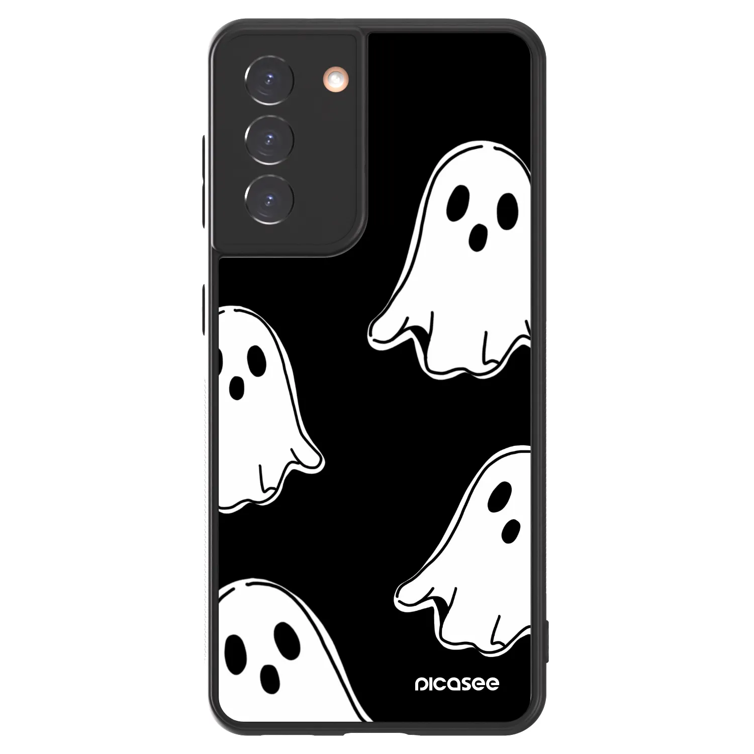 Picasee ULTIMATE CASE για Samsung Galaxy S21 5G G991B - Black ghosts