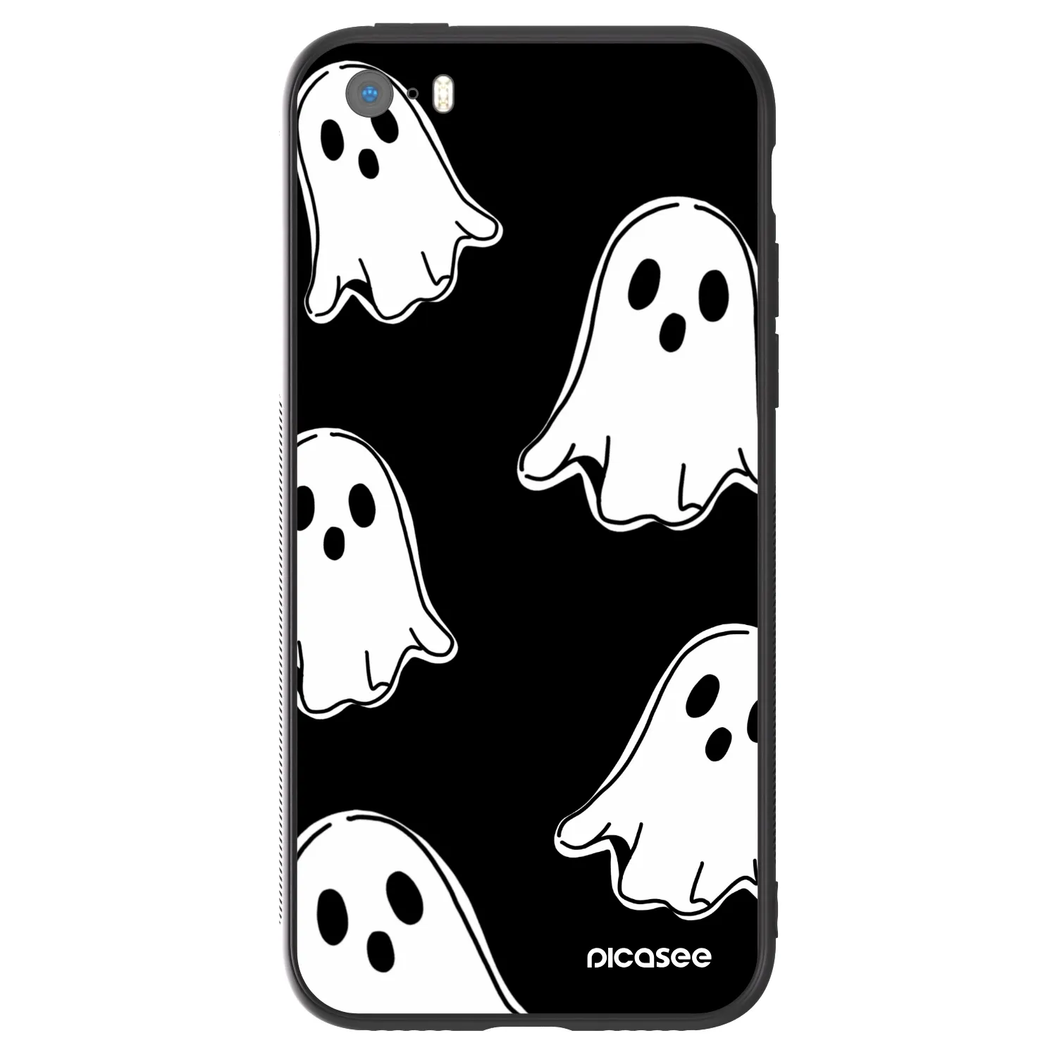 Picasee ULTIMATE CASE για Apple iPhone 5/5S/SE - Black ghosts