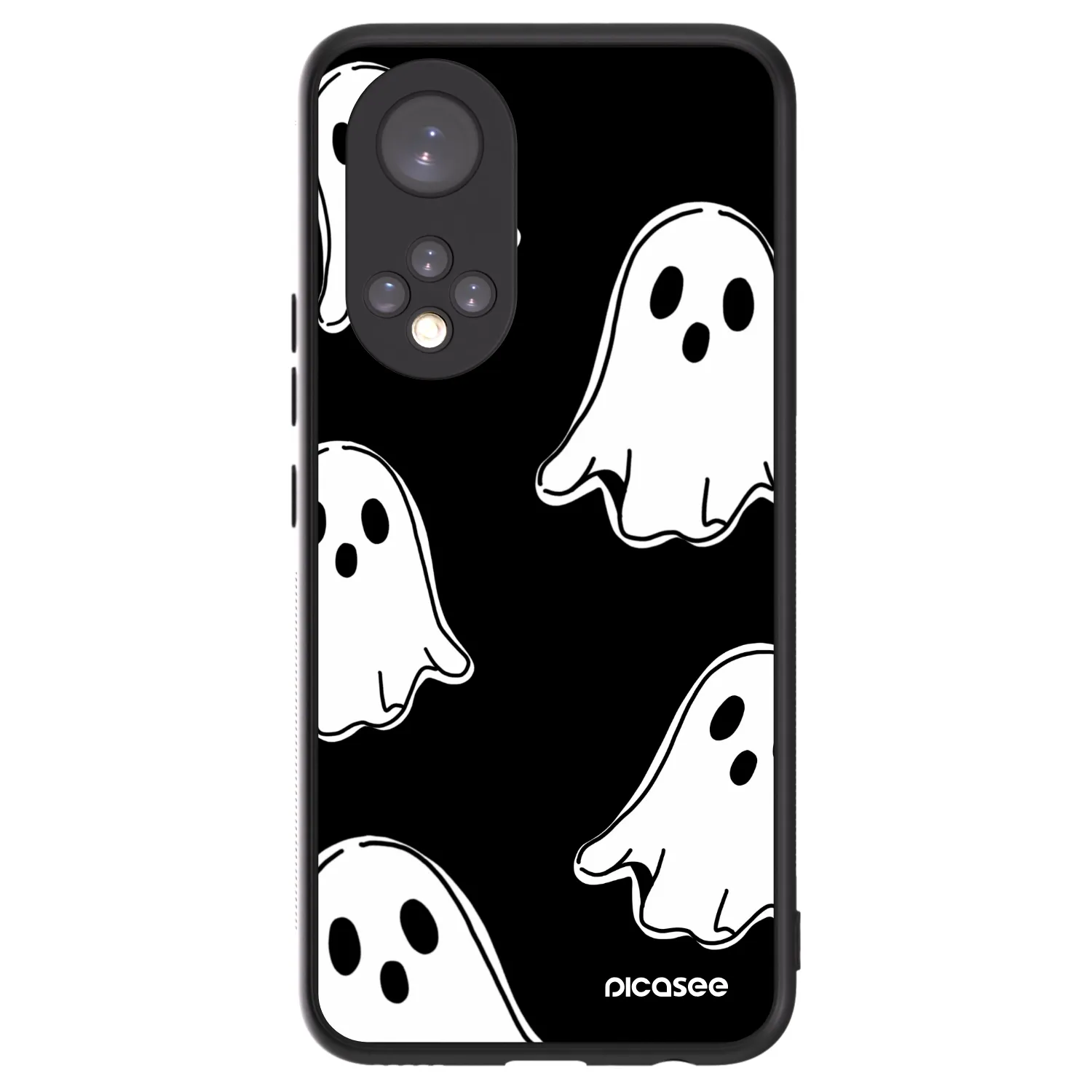 Picasee ULTIMATE CASE για Honor 50 5G - Black ghosts