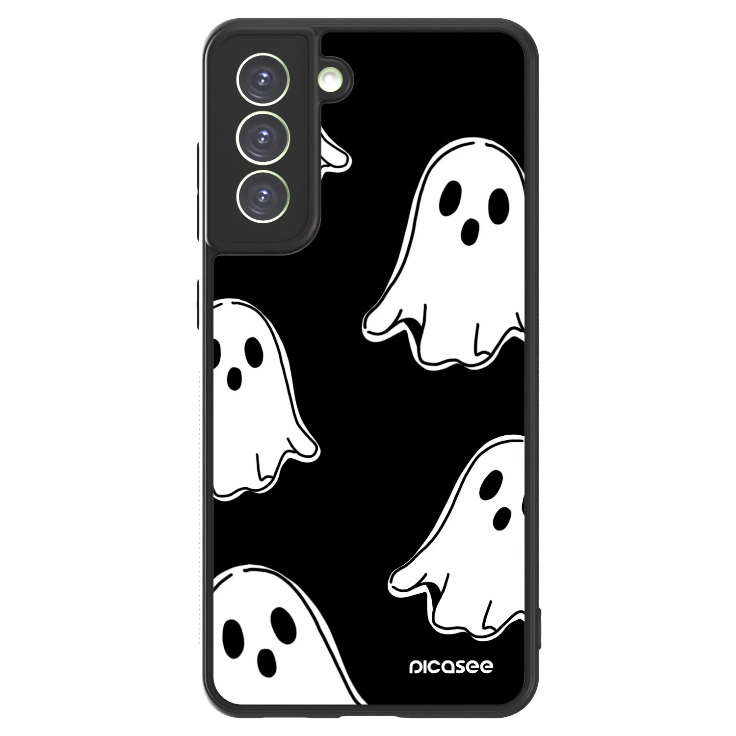 Picasee ULTIMATE CASE για Samsung Galaxy S21 FE 5G - Black ghosts
