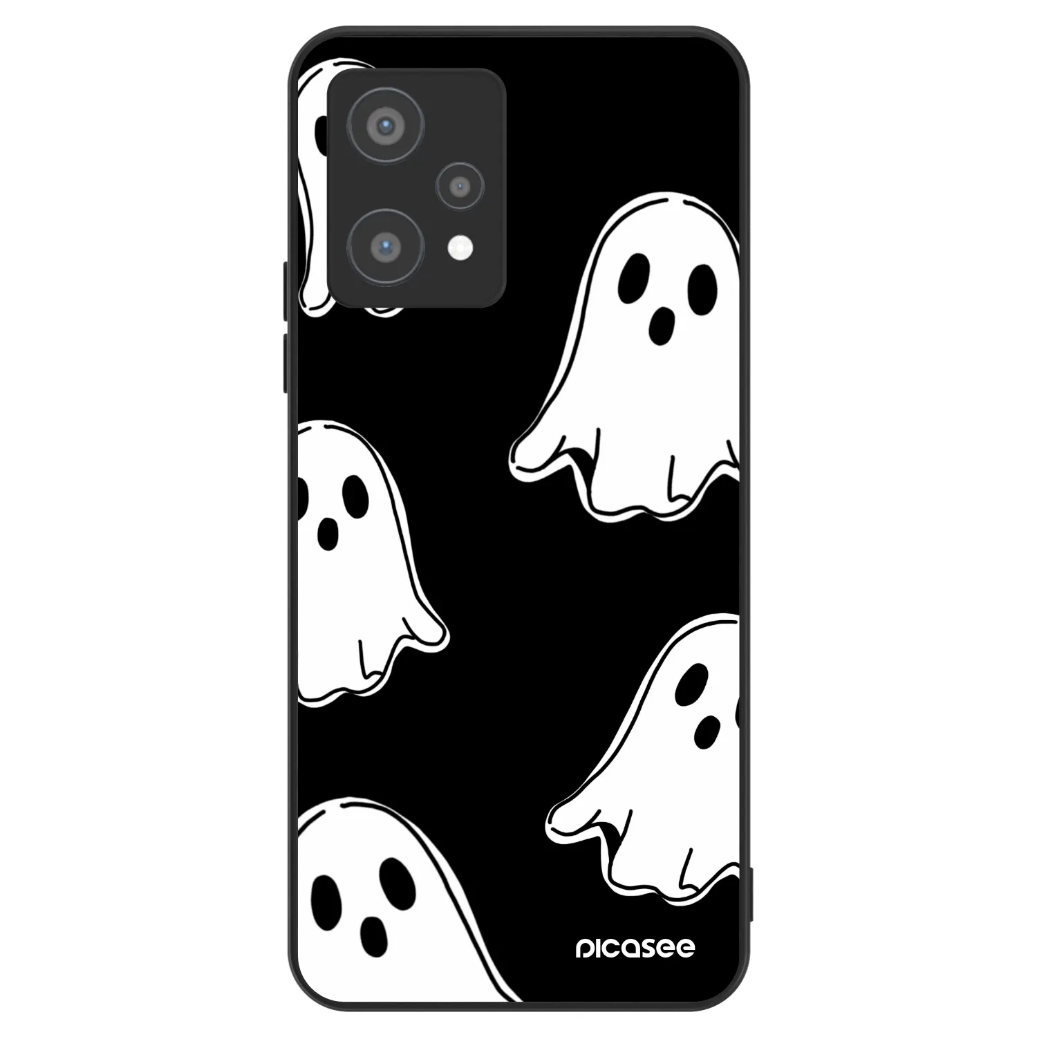 Picasee ULTIMATE CASE για Realme 9 Pro 5G - Black ghosts