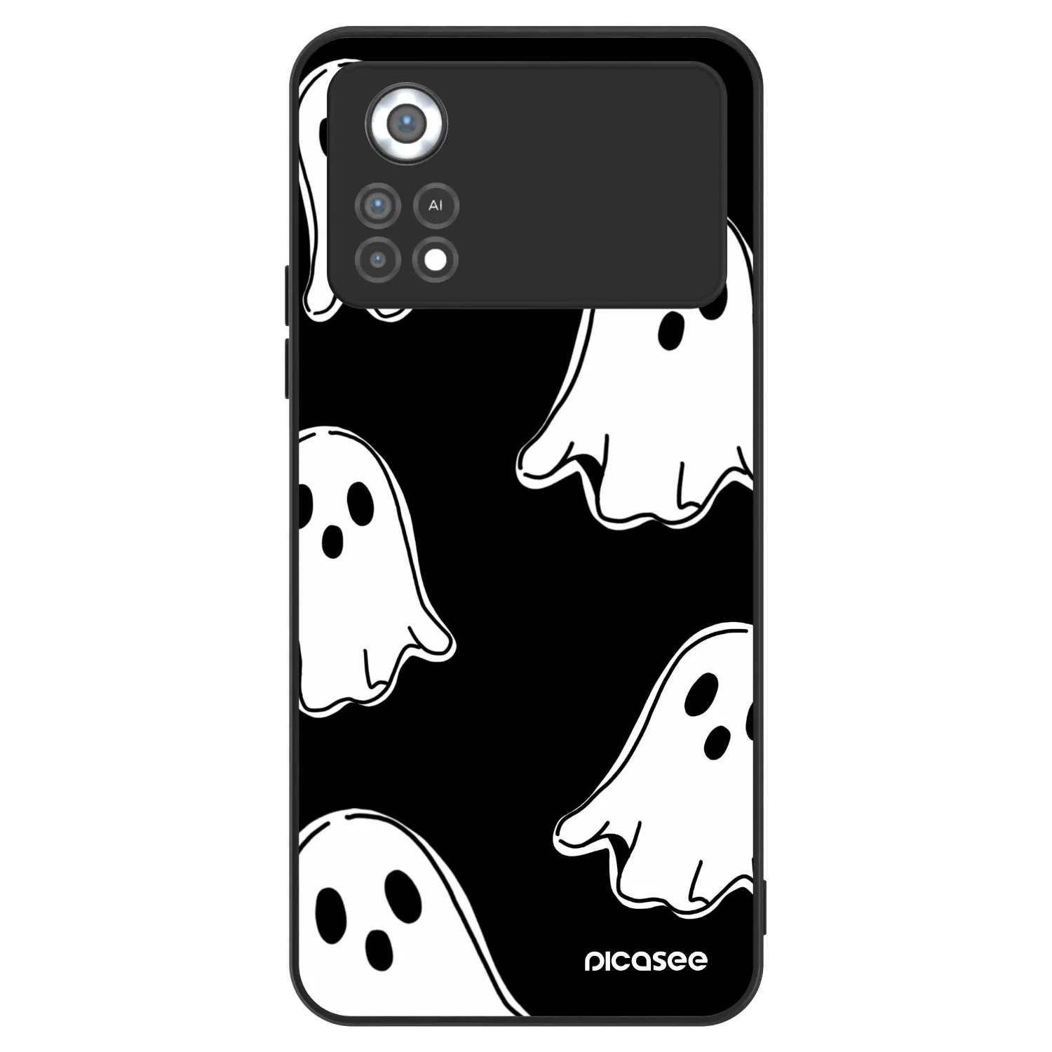 Picasee ULTIMATE CASE για Xiaomi Poco X4 Pro 5G - Black ghosts