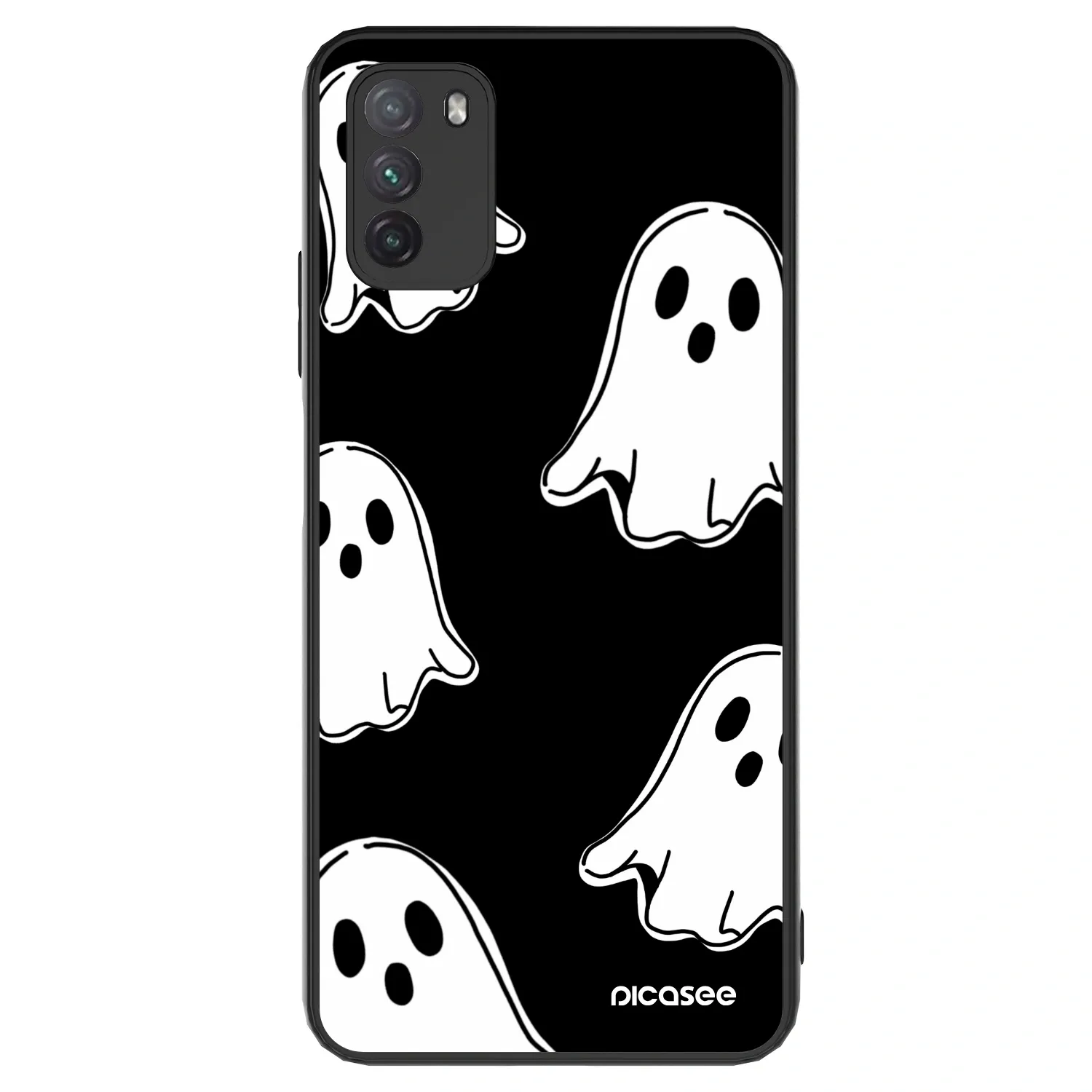 Picasee ULTIMATE CASE για Xiaomi Poco M3 - Black ghosts
