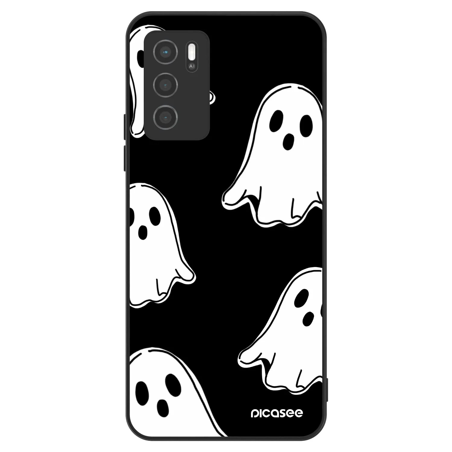 Picasee ULTIMATE CASE για OPPO A16s - Black ghosts