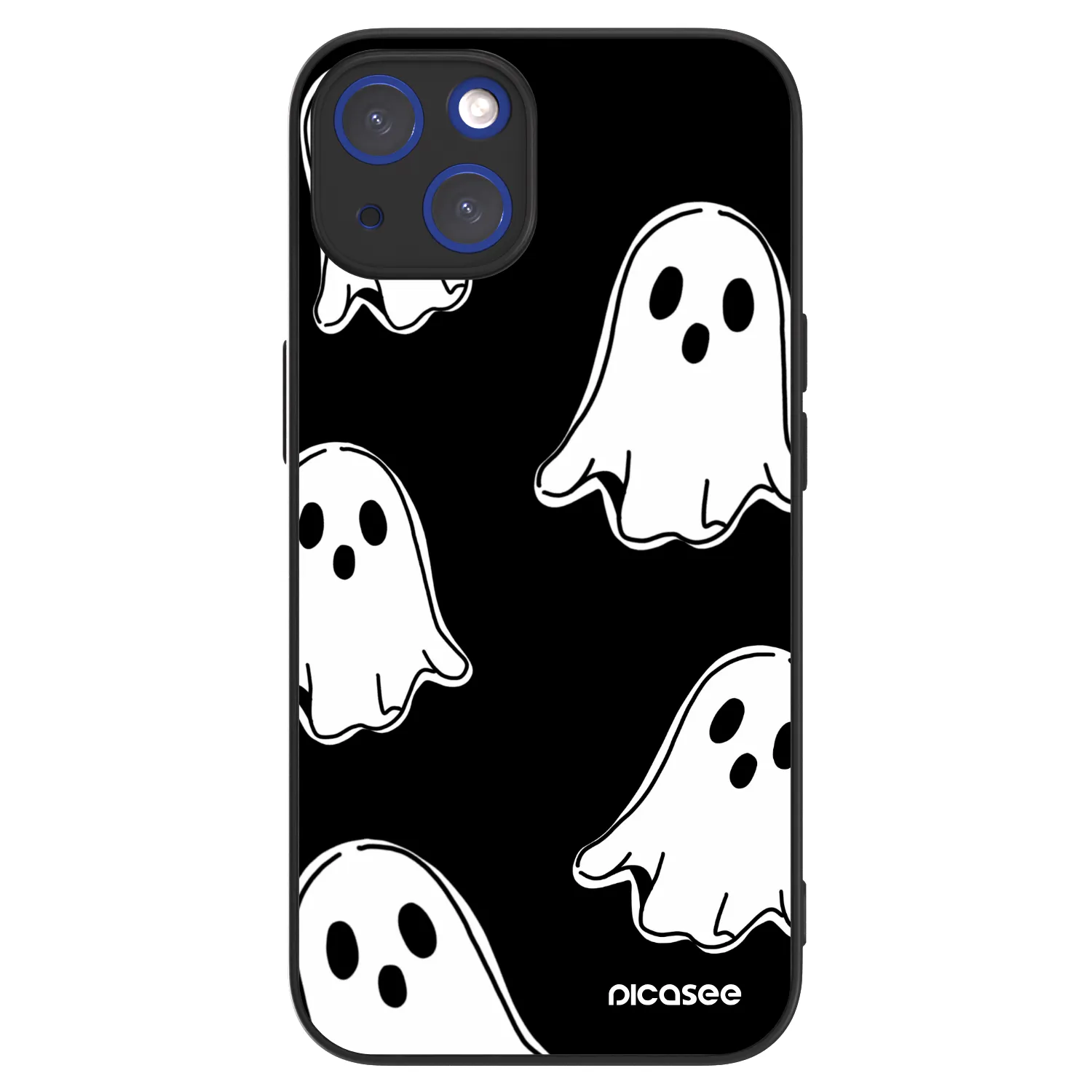 Picasee ULTIMATE CASE για Apple iPhone 14 - Black ghosts