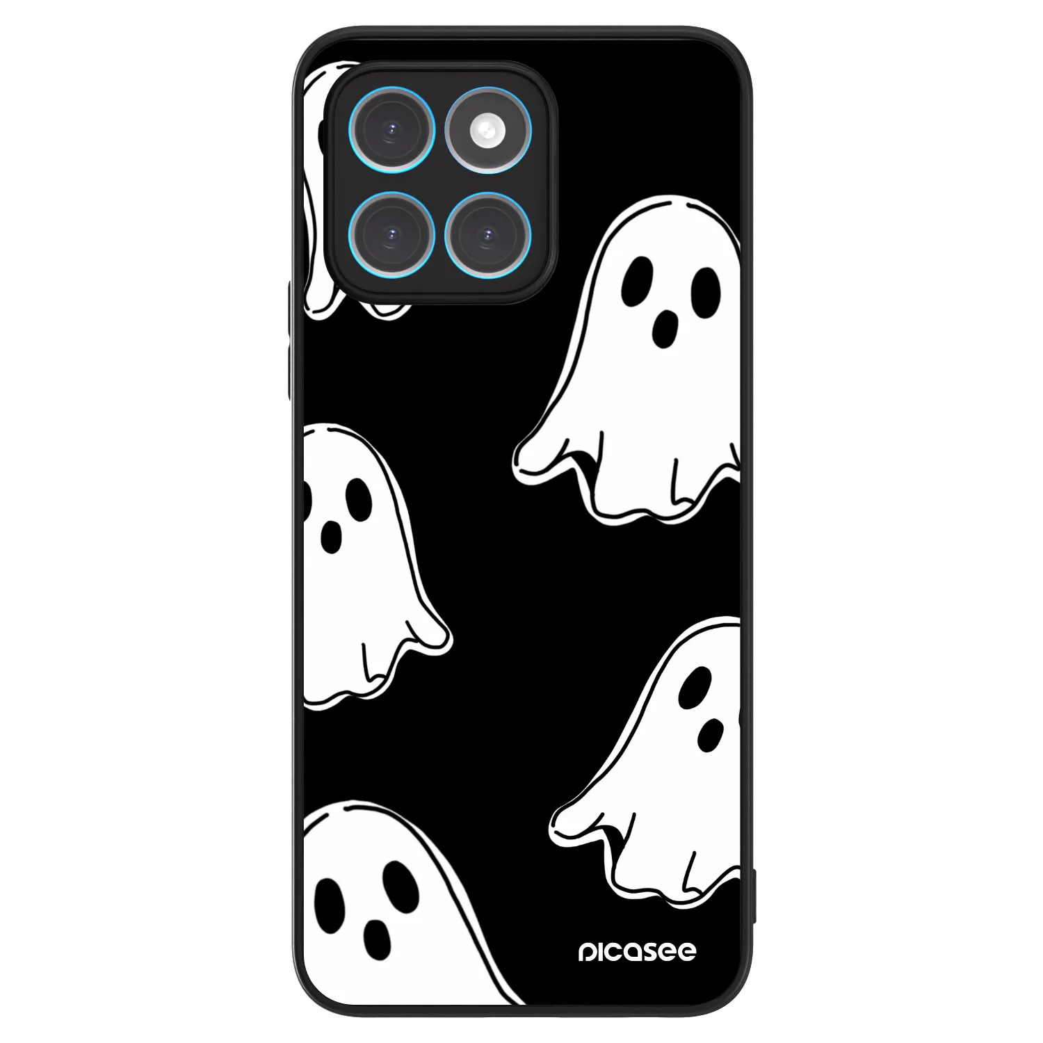 Picasee ULTIMATE CASE για Honor X8 5G - Black ghosts