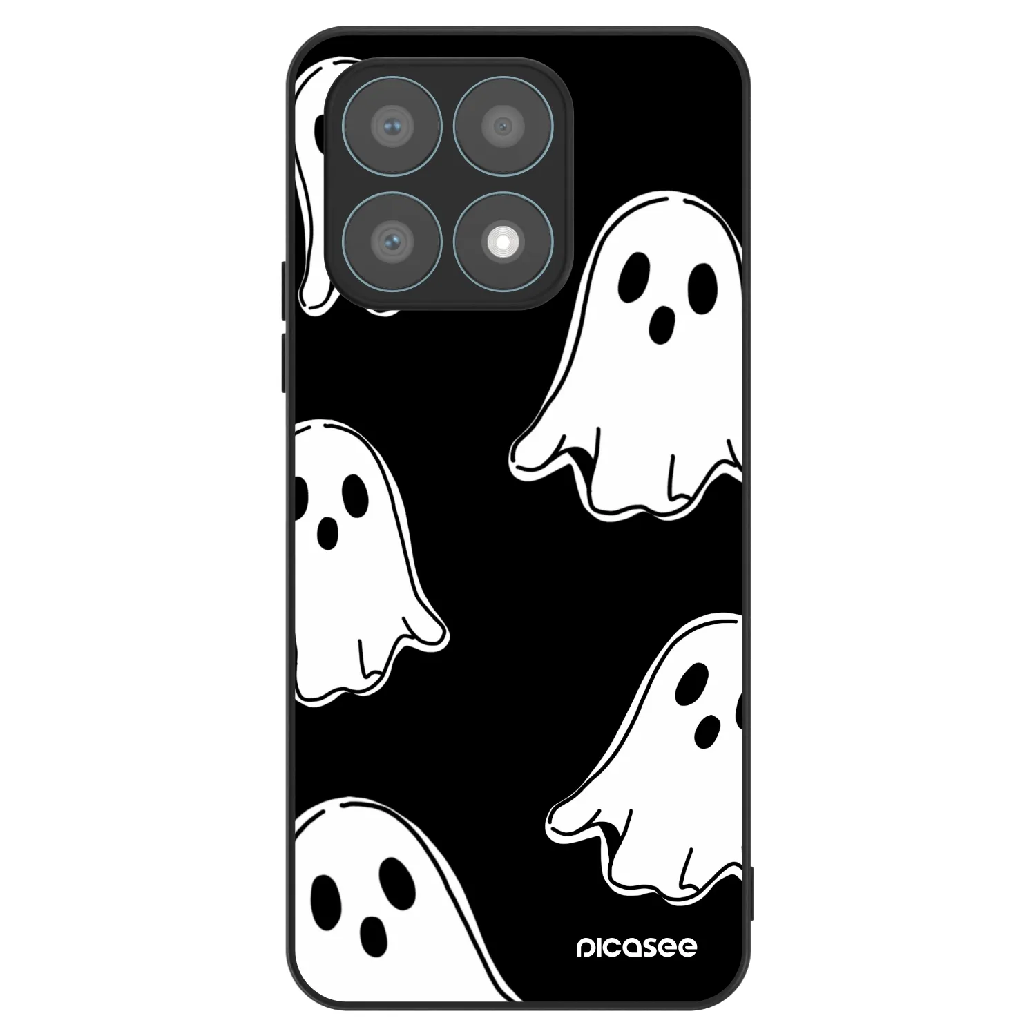 Picasee ULTIMATE CASE για Honor X8a - Black ghosts