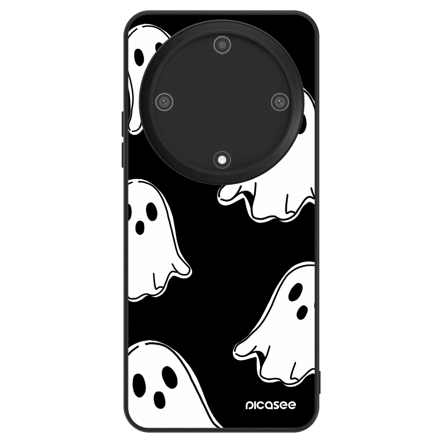 Picasee ULTIMATE CASE για Honor Magic5 Lite 5G - Black ghosts