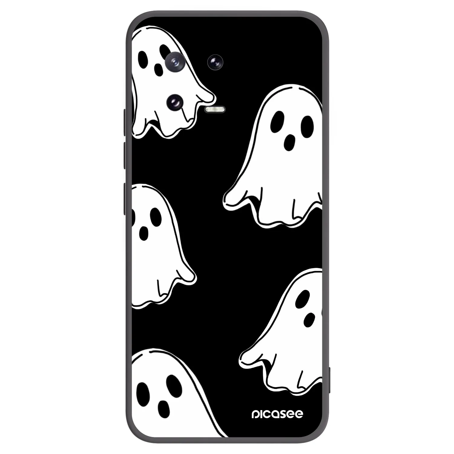 Picasee Μαύρη θήκη σιλικόνης για Xiaomi 13 Pro - Black ghosts