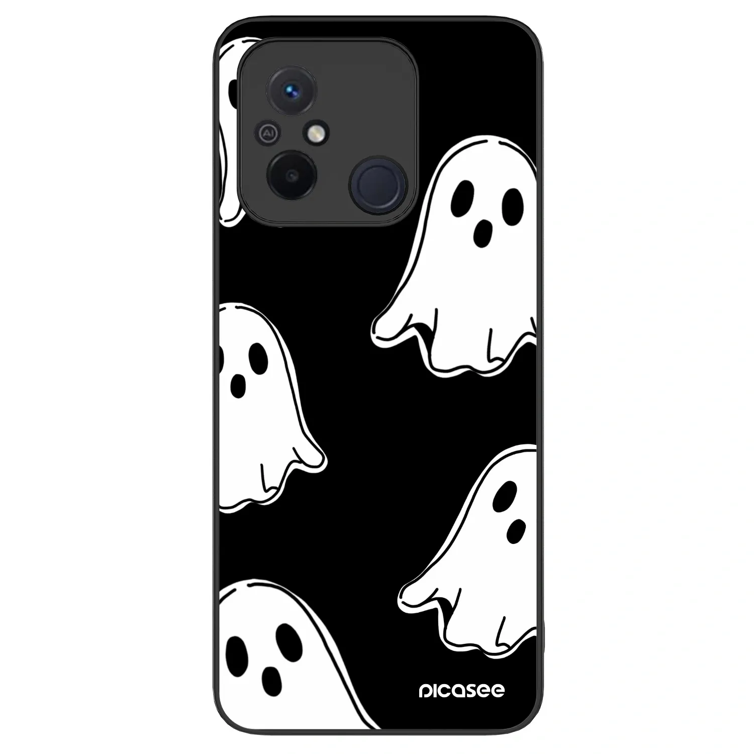 Picasee ULTIMATE CASE για Xiaomi Redmi 12C - Black ghosts