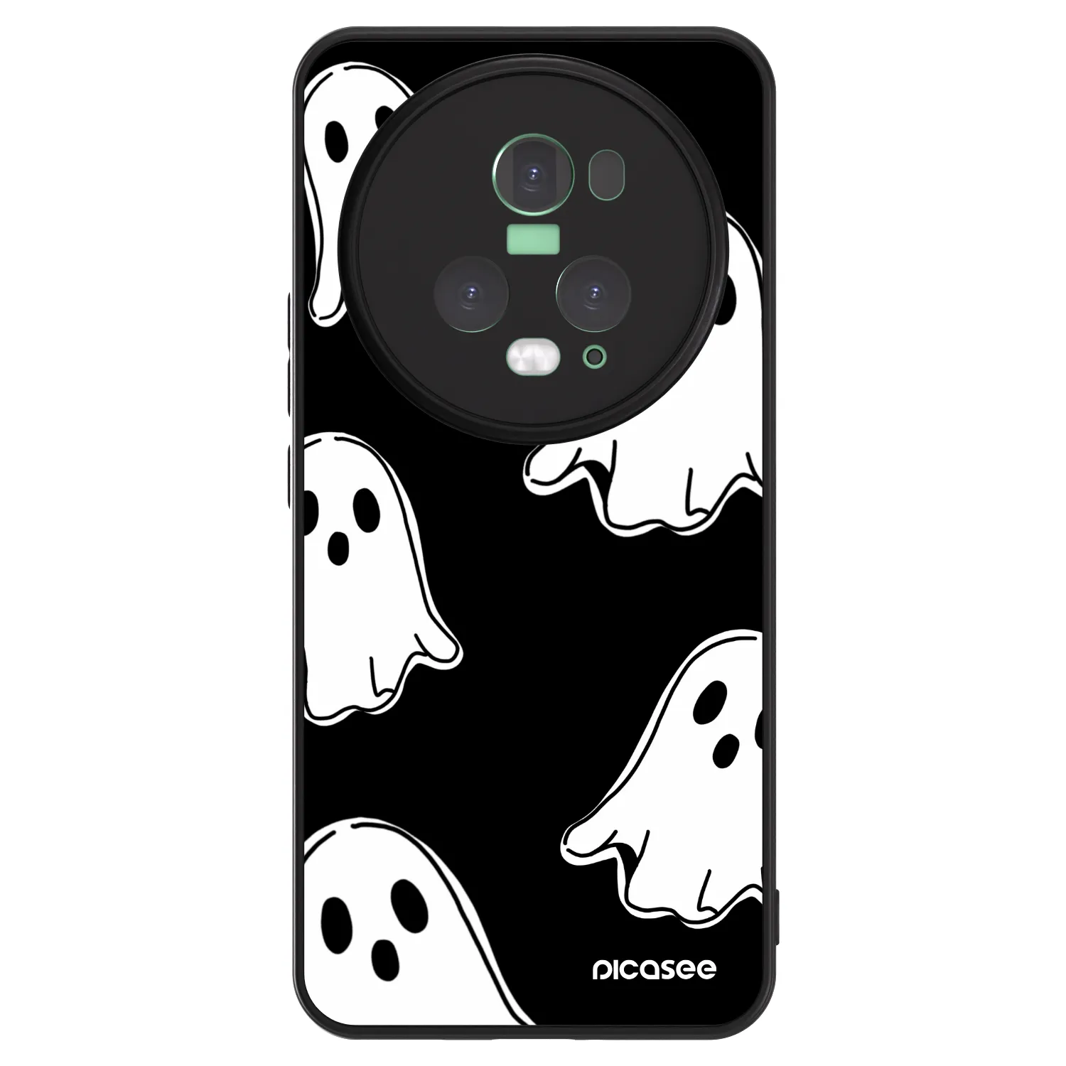 Picasee ULTIMATE CASE για Honor Magic5 Pro - Black ghosts