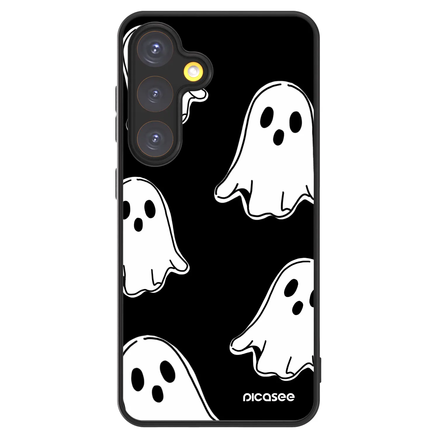 Picasee ULTIMATE CASE για Samsung Galaxy S24 S921B 5G - Black ghosts