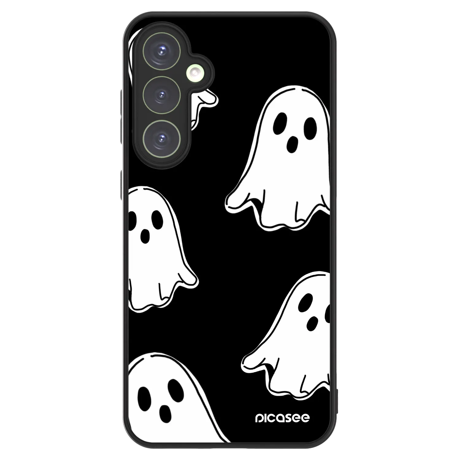Picasee ULTIMATE CASE PowerShare για Samsung Galaxy S23 FE S711B - Black ghosts