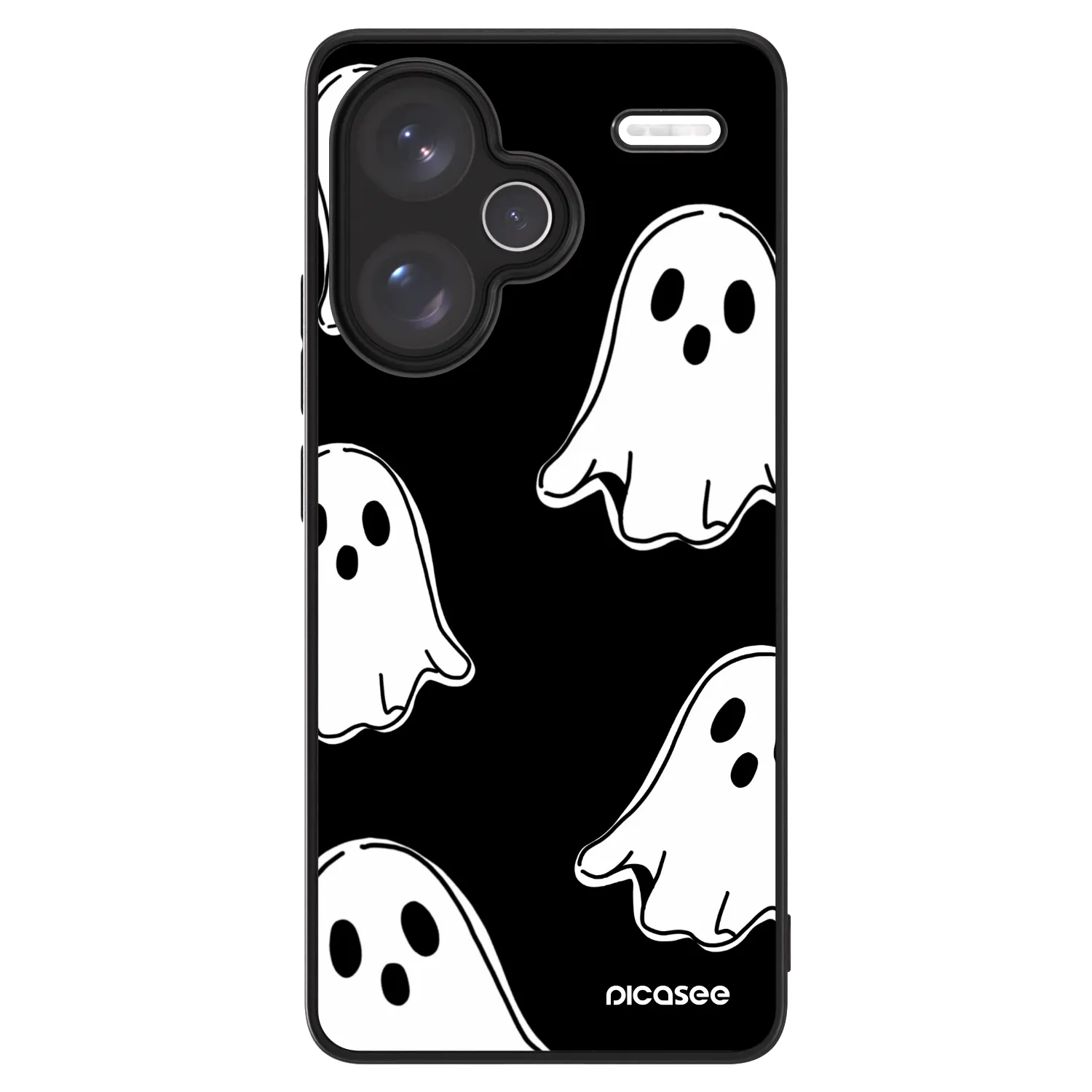 Picasee ULTIMATE CASE για Xiaomi Redmi Note 13 Pro+ 5G - Black ghosts