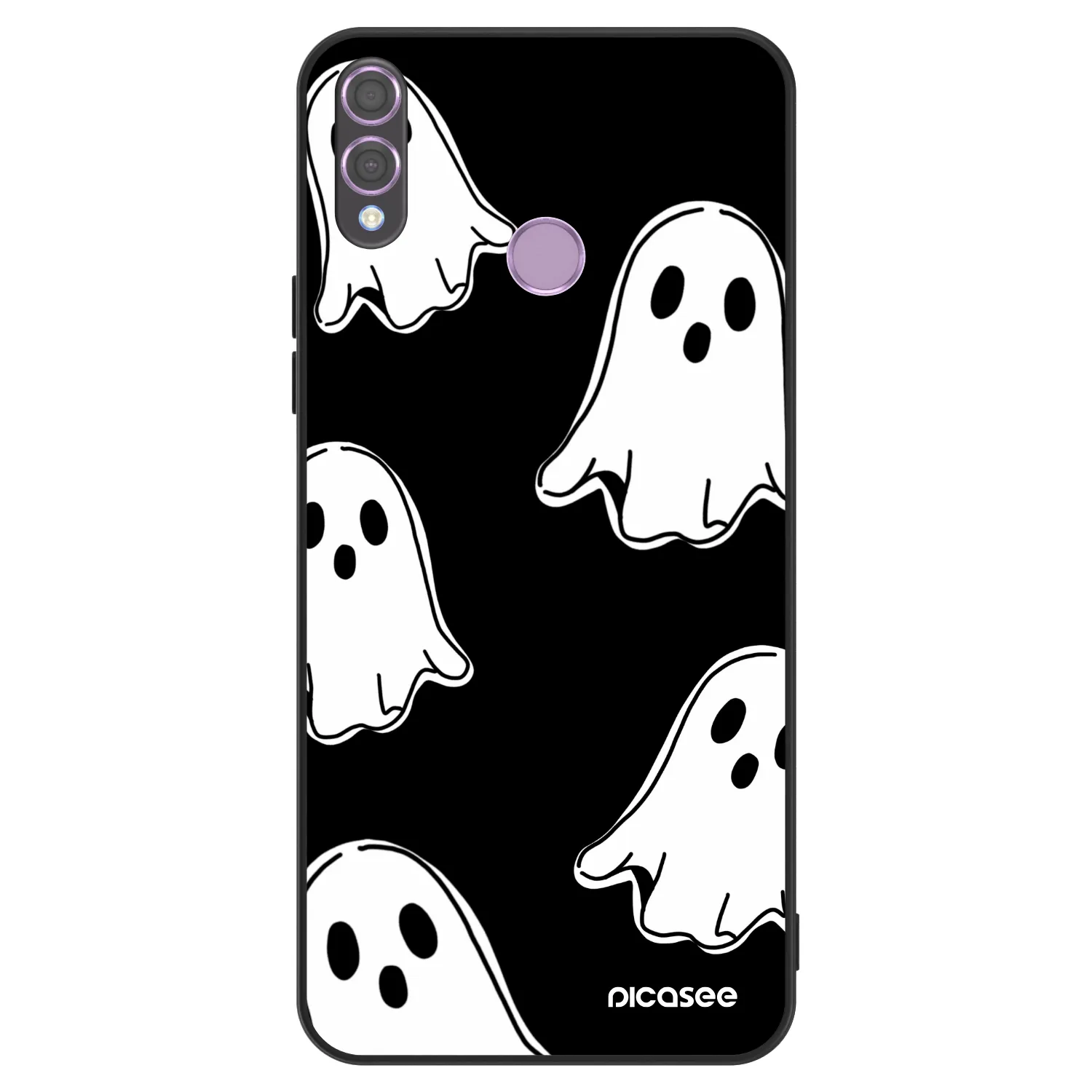 Picasee ULTIMATE CASE για Honor 8X - Black ghosts