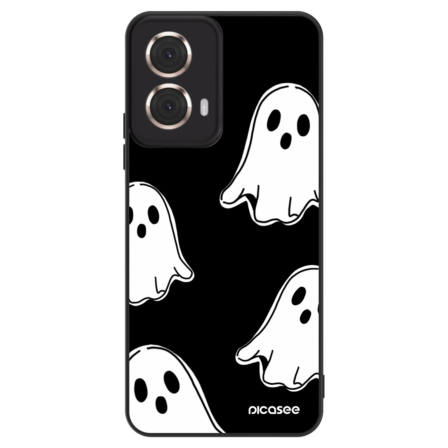 Picasee ULTIMATE CASE για Motorola Moto G85 - Black ghosts