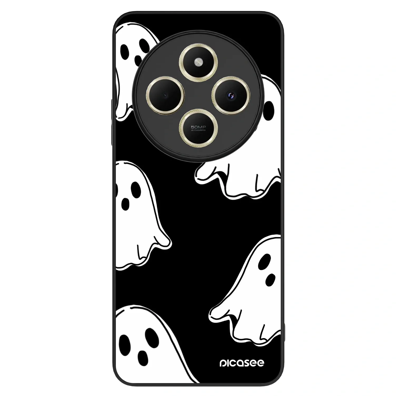 Picasee ULTIMATE CASE για Xiaomi Redmi 14C - Black ghosts