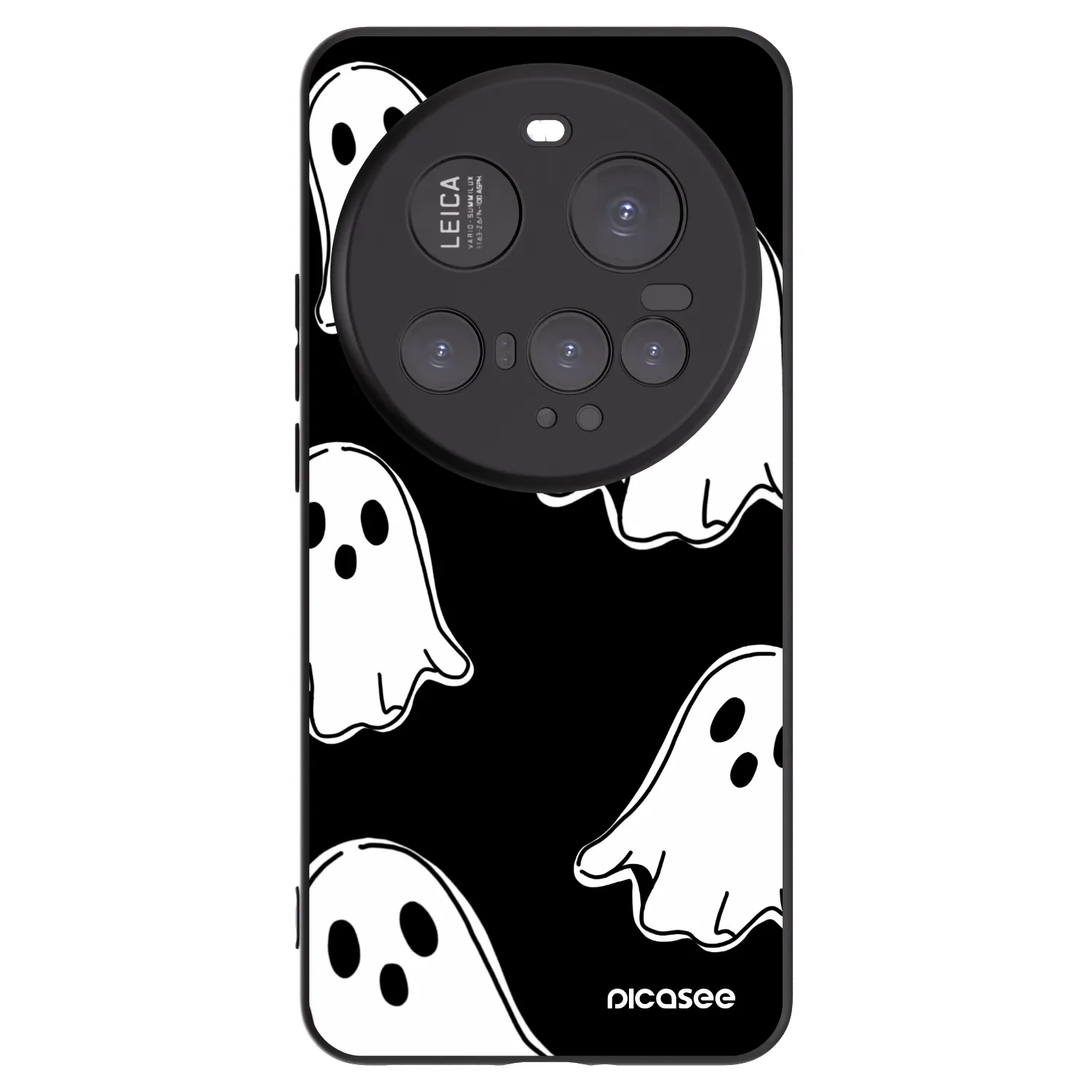 Picasee Μαύρη θήκη σιλικόνης για Xiaomi 15 Ultra - Black ghosts
