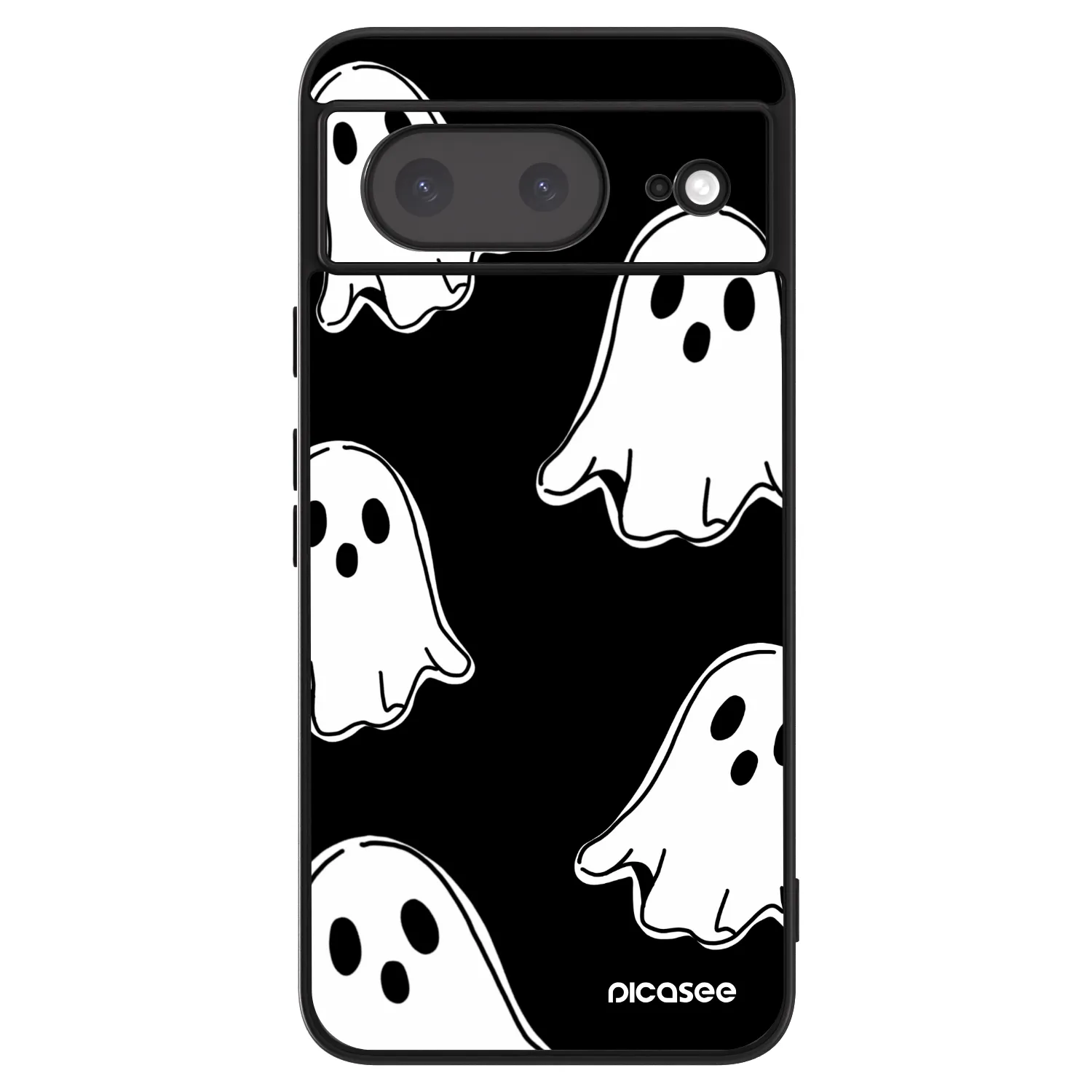 Picasee ULTIMATE CASE για Google Pixel 8a - Black ghosts