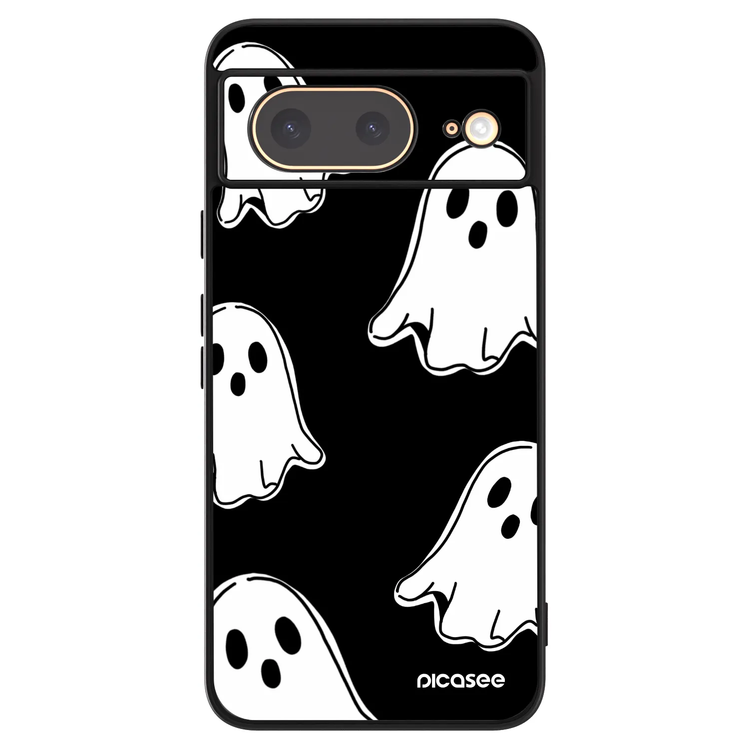 Picasee ULTIMATE CASE για Google Pixel 8 - Black ghosts