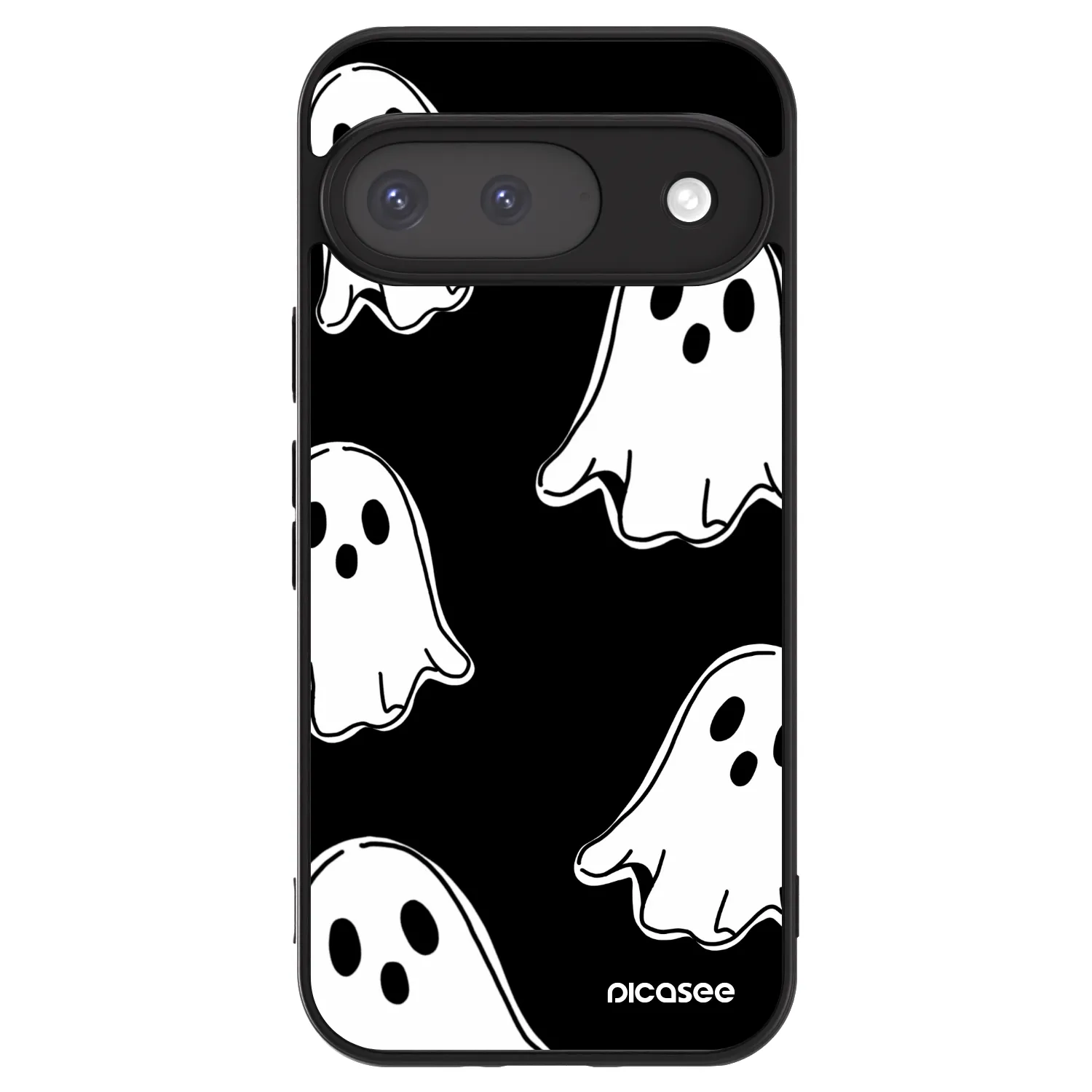 Picasee ULTIMATE CASE για Google Pixel 9 - Black ghosts