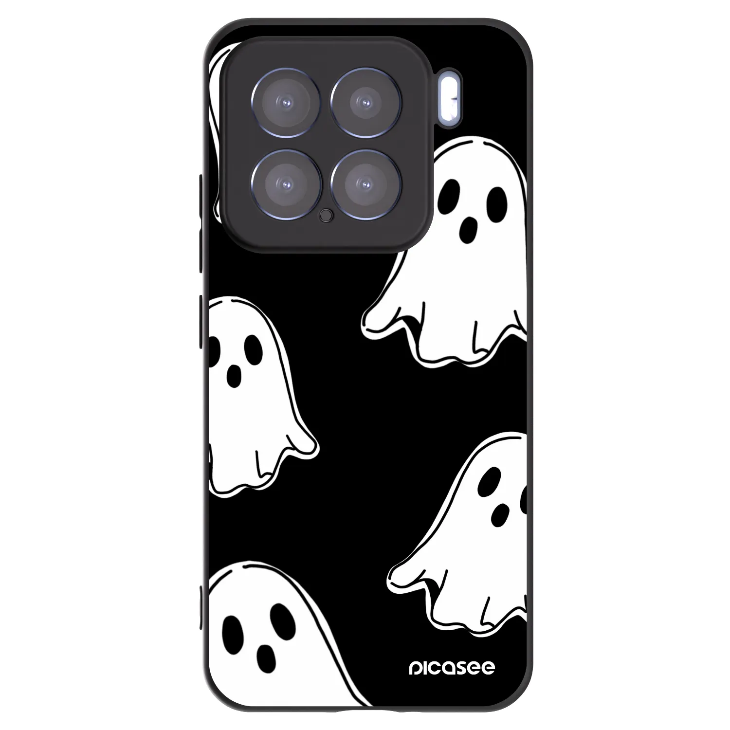 Picasee Μαύρη θήκη σιλικόνης για Xiaomi 15 - Black ghosts