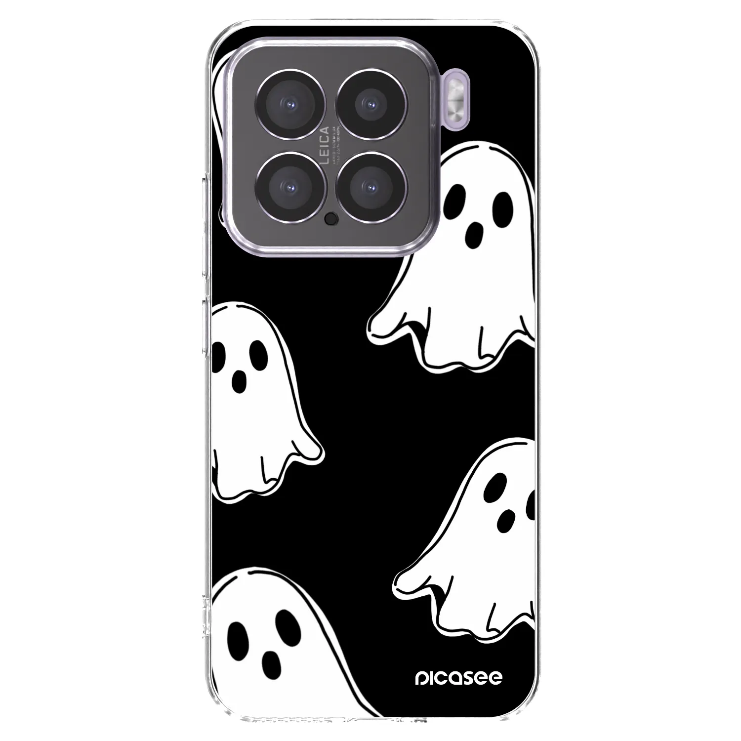Picasee διαφανής θήκη σιλικόνης Xiaomi 15 - Black ghosts