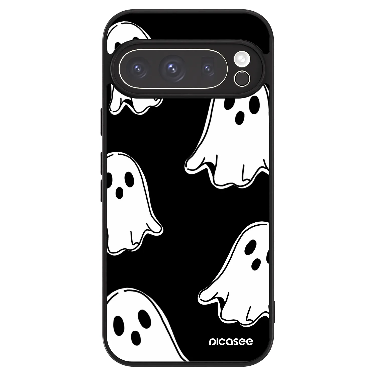 Picasee ULTIMATE CASE για Google Pixel 9 Pro - Black ghosts
