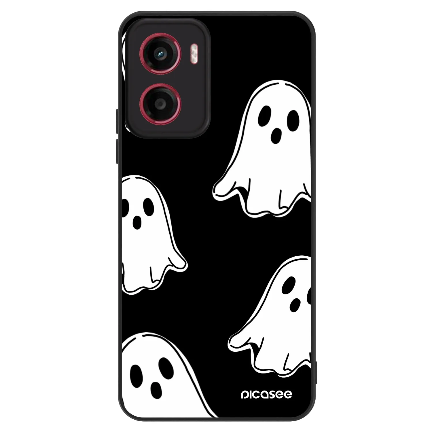 Picasee ULTIMATE CASE για Motorola Moto G05 - Black ghosts