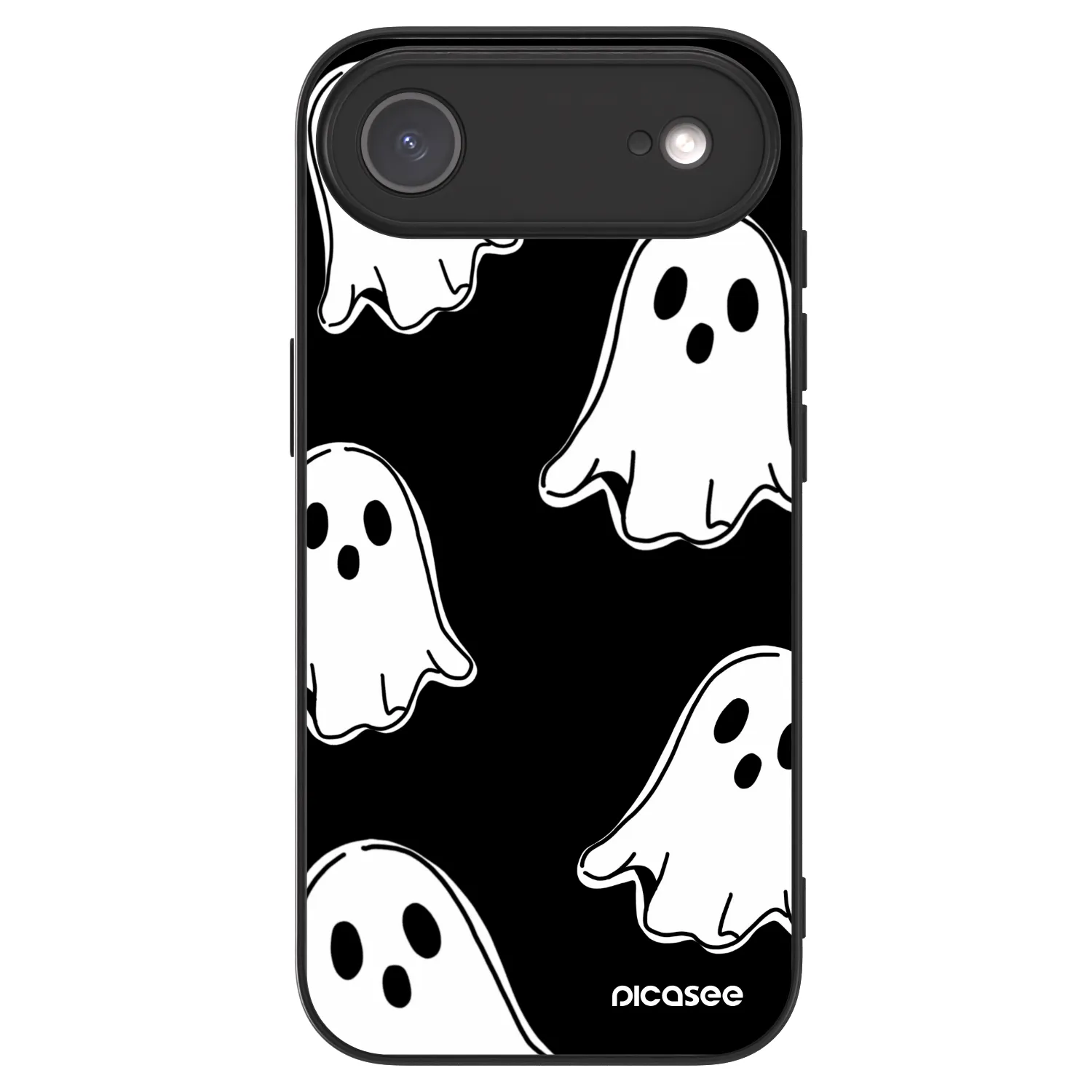 Picasee ULTIMATE CASE MagSafe pro Apple iPhone Air - Black ghosts