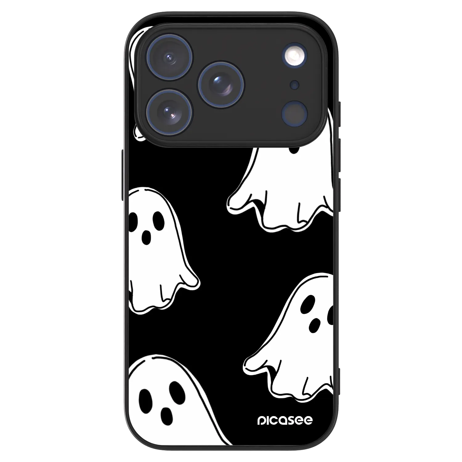 Picasee ULTIMATE CASE για Apple iPhone 17 Pro - Black ghosts