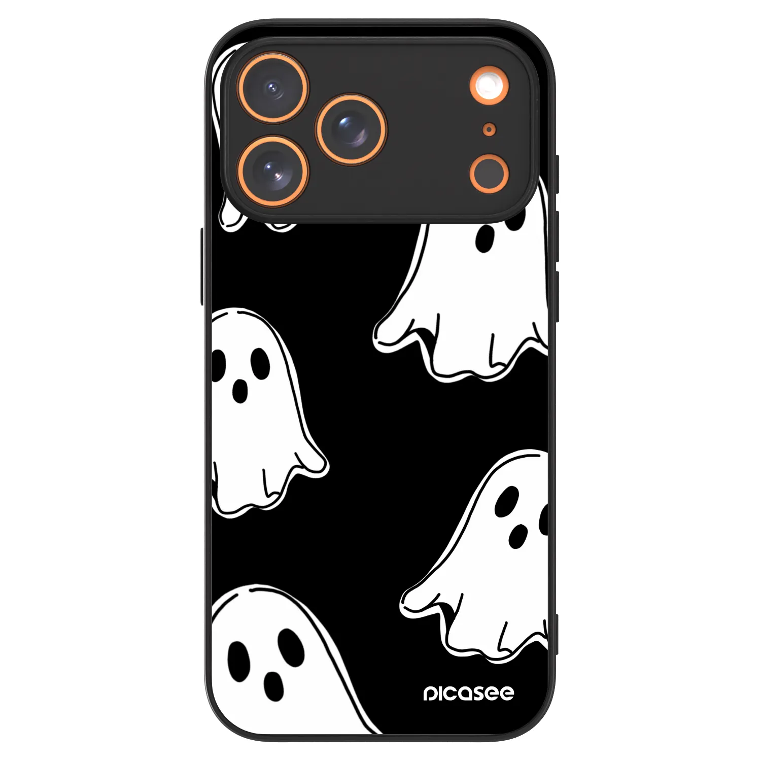 Picasee ULTIMATE CASE για Apple iPhone 17 Pro Max - Black ghosts
