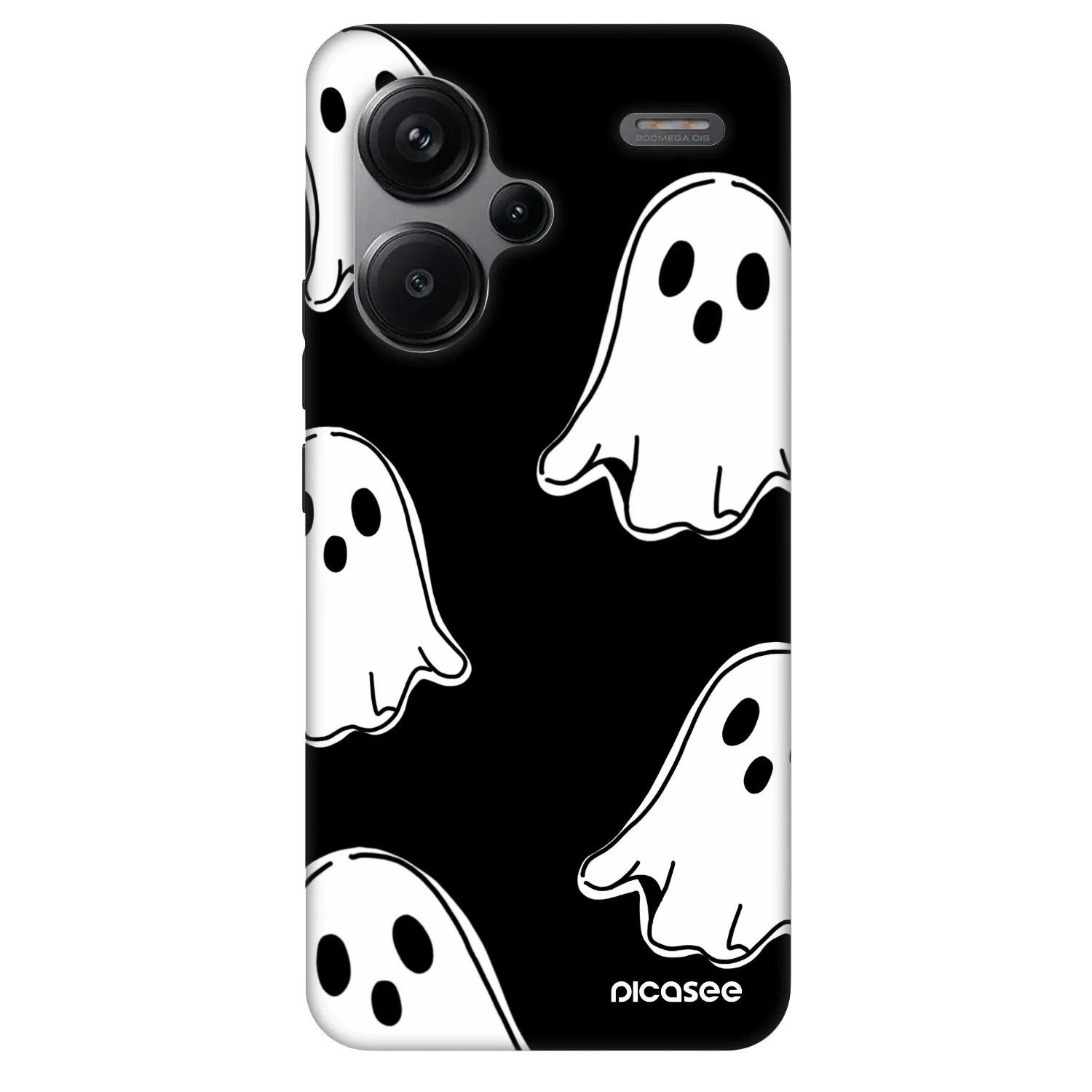 Picasee Fashion Case για Xiaomi Redmi Note 13 Pro+ 5G - Black ghosts