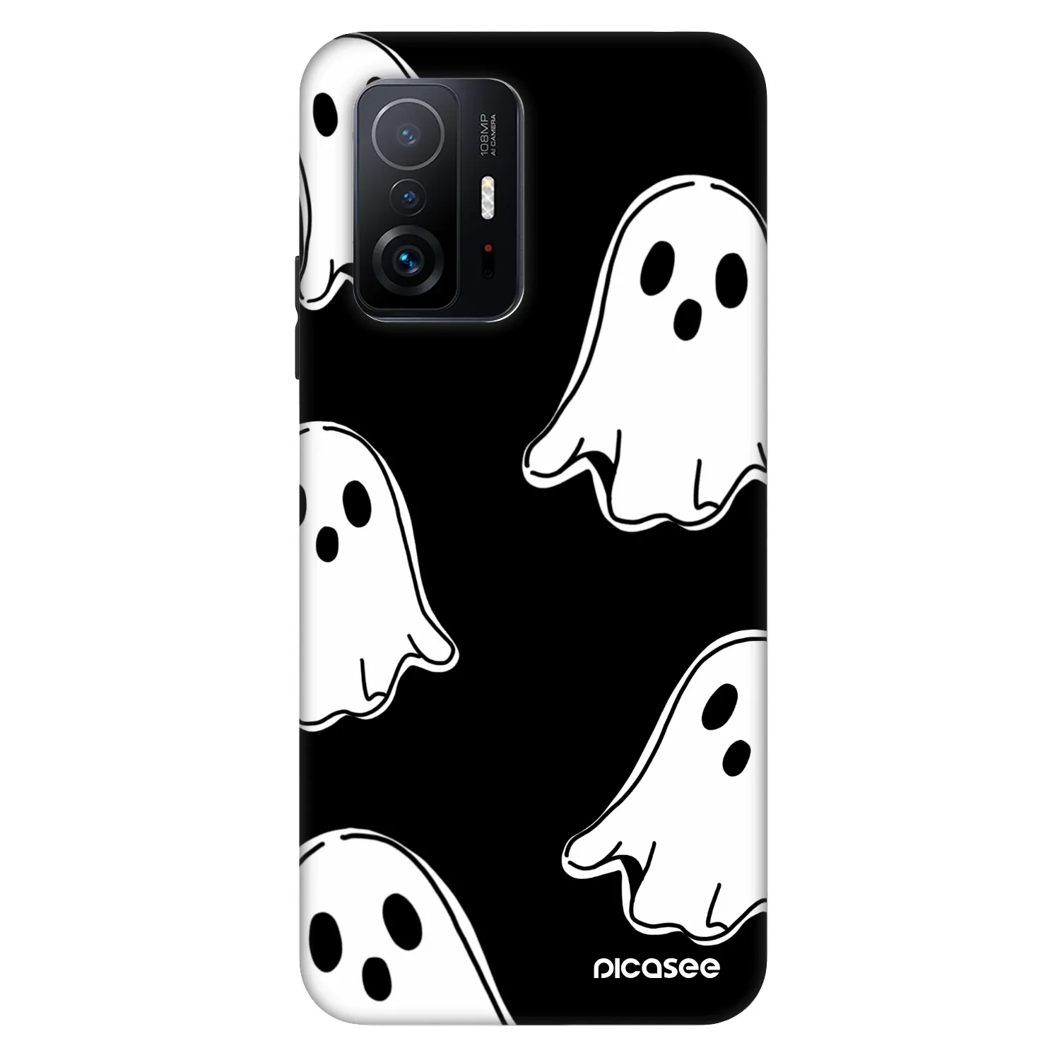 Picasee Fashion Case για Xiaomi 11T Pro - Black ghosts