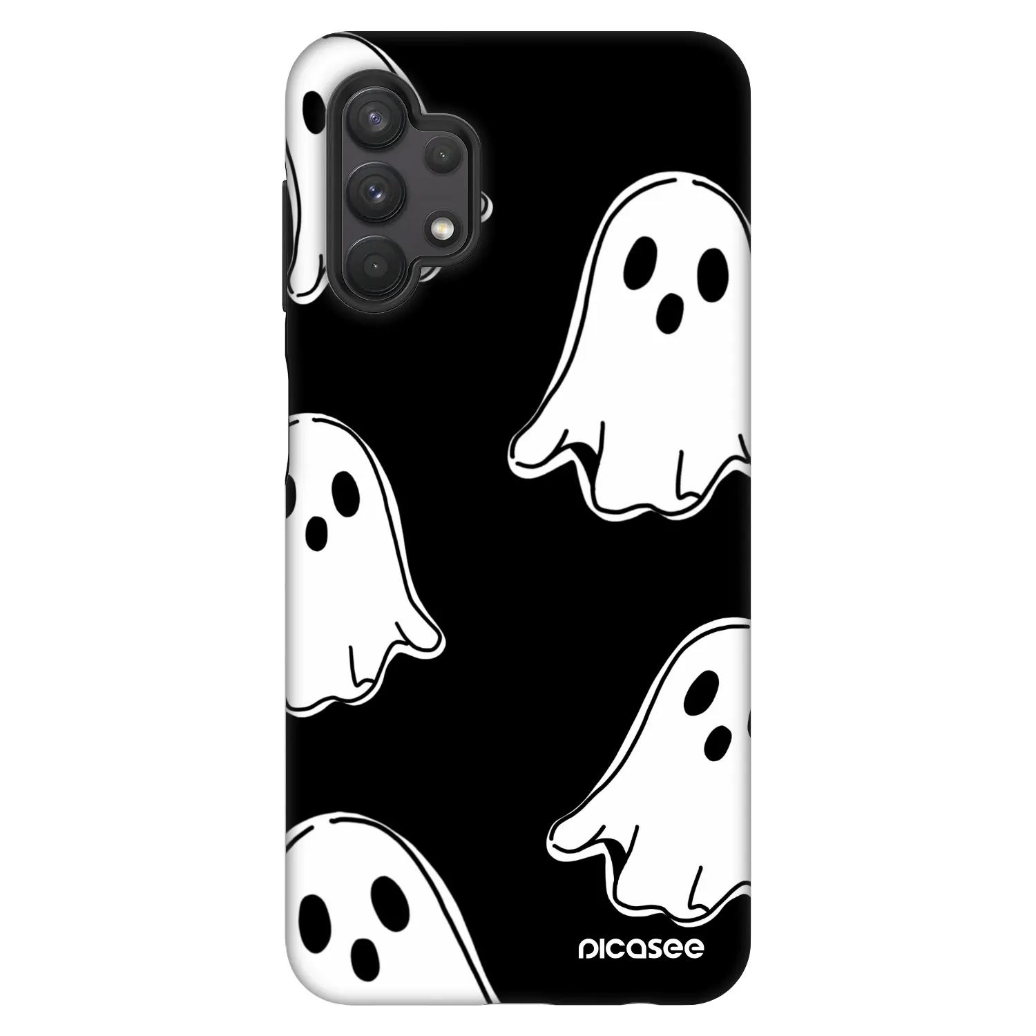 Picasee Fashion Case για Samsung Galaxy A32 5G A326B - Black ghosts