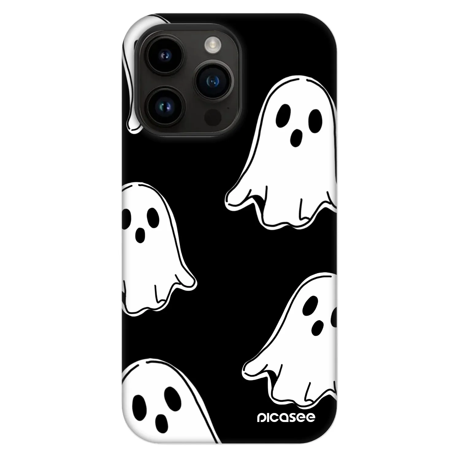 Picasee Fashion Case MagSafe για Apple iPhone 14 Pro Max - Black ghosts