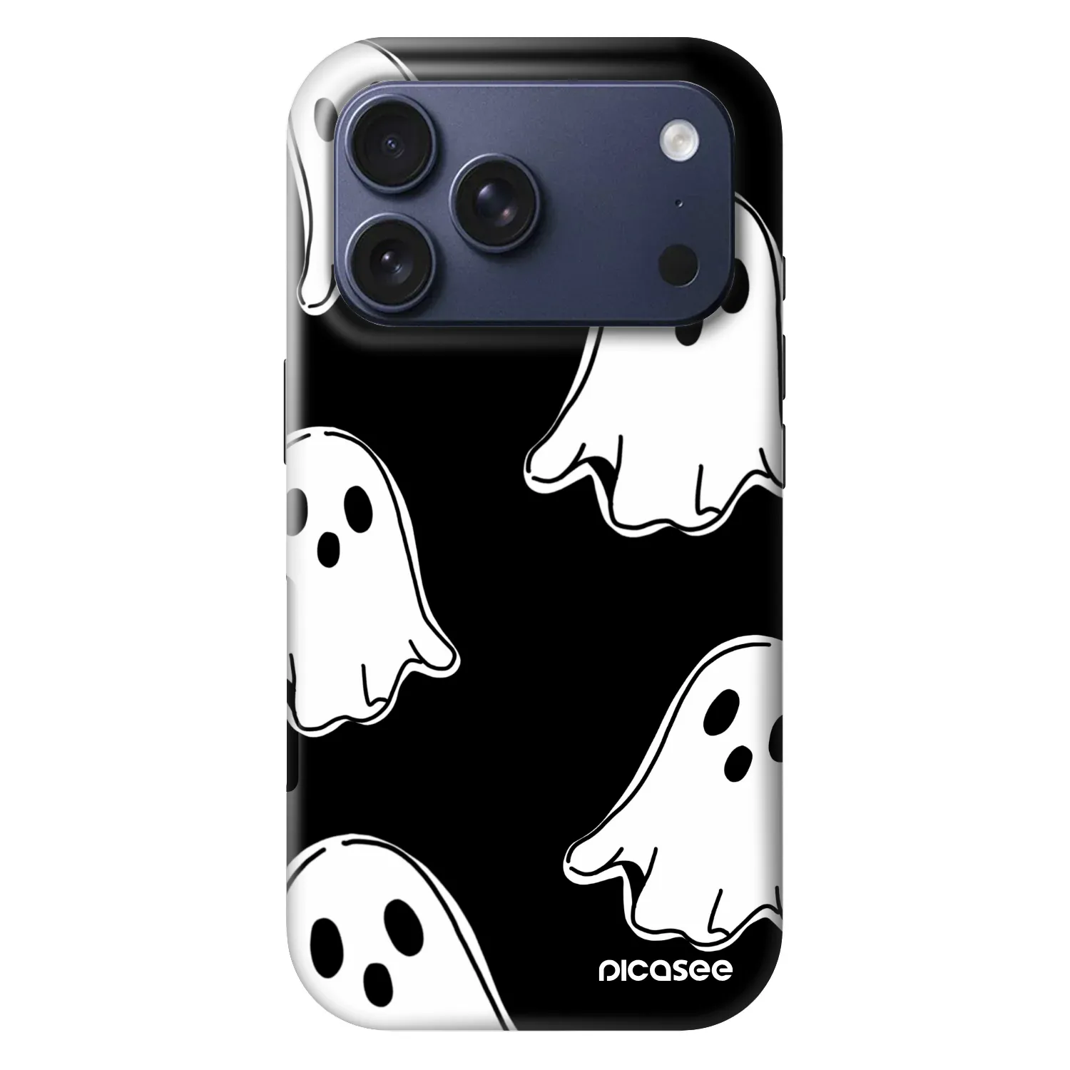 Picasee Fashion Case MagSafe για Apple iPhone 17 Pro - Black ghosts