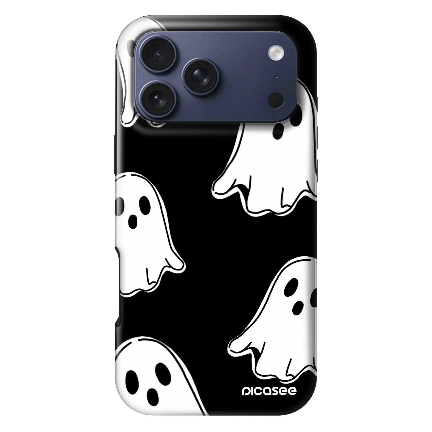 Picasee Fashion Case MagSafe για Apple iPhone 17 Pro Max - Black ghosts