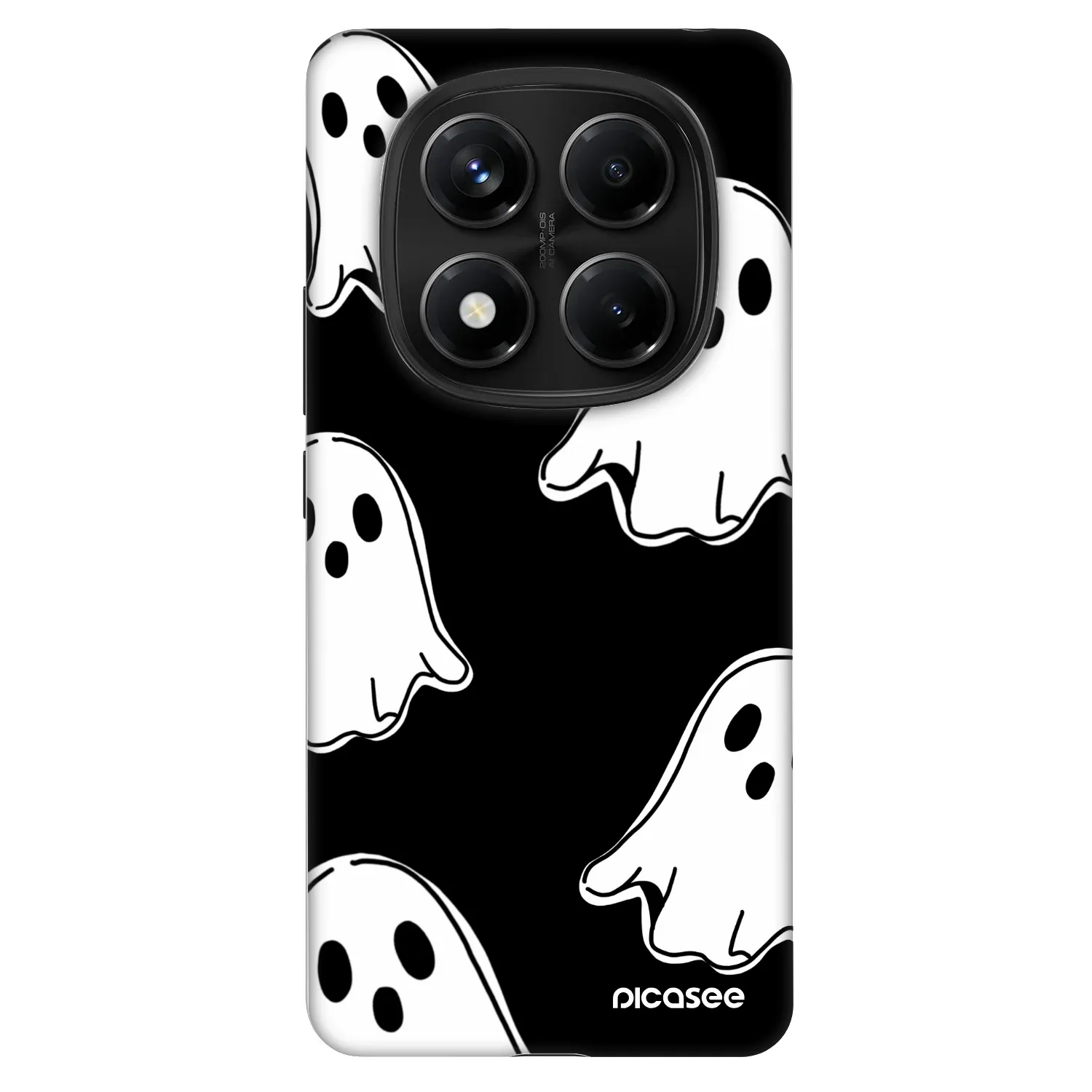 Picasee Fashion Case για Xiaomi Redmi Note 14 Pro 4G - Black ghosts