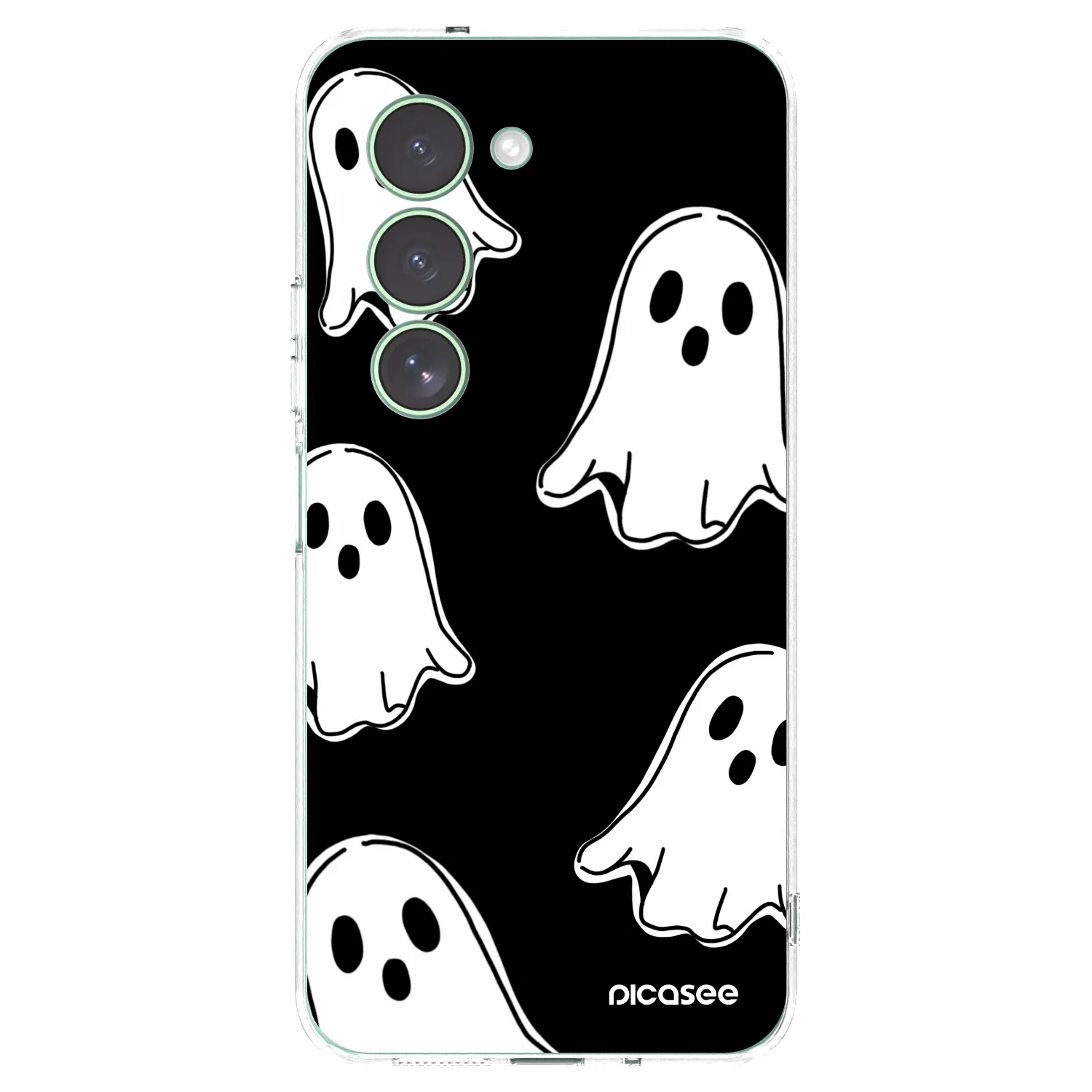Picasee διαφανής θήκη σιλικόνης Xiaomi Redmi 15 5G - Black ghosts