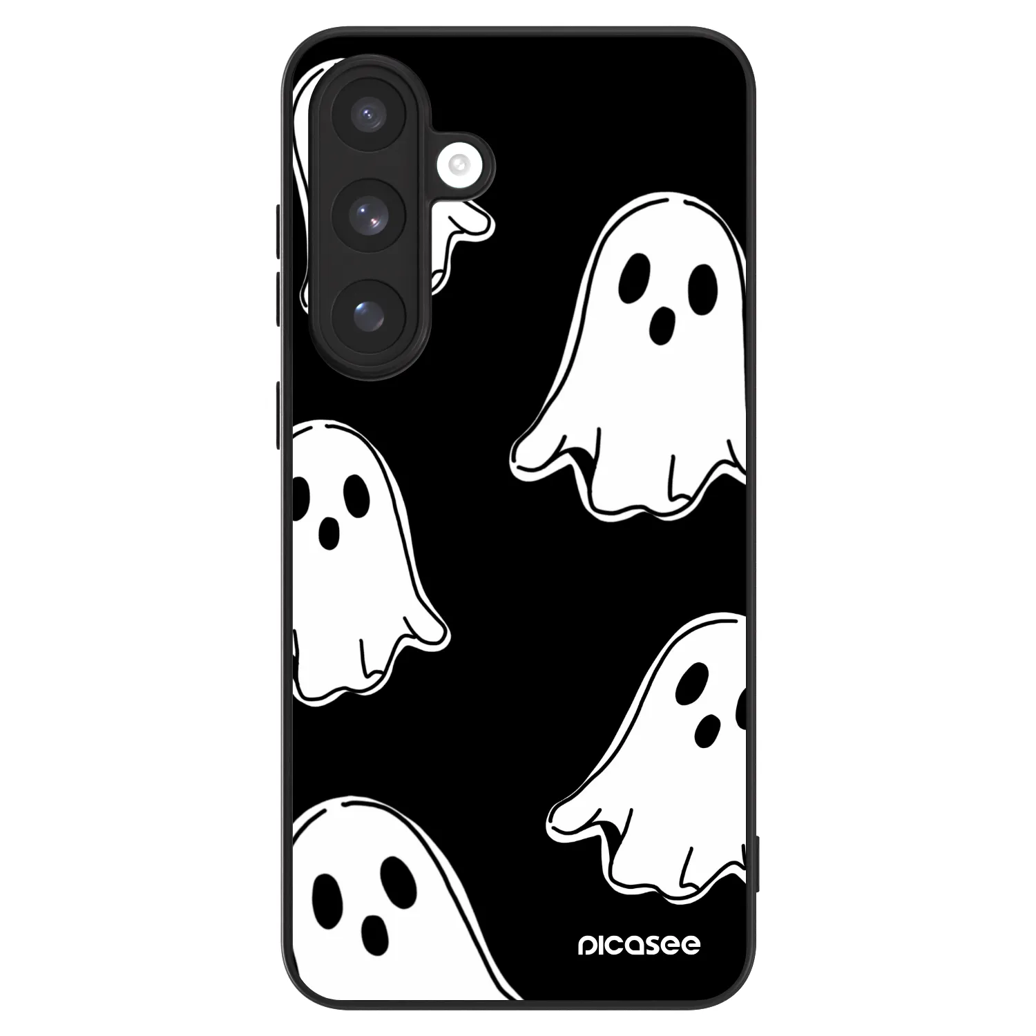 Picasee ULTIMATE CASE για Samsung Galaxy S25 FE 5G - Black ghosts
