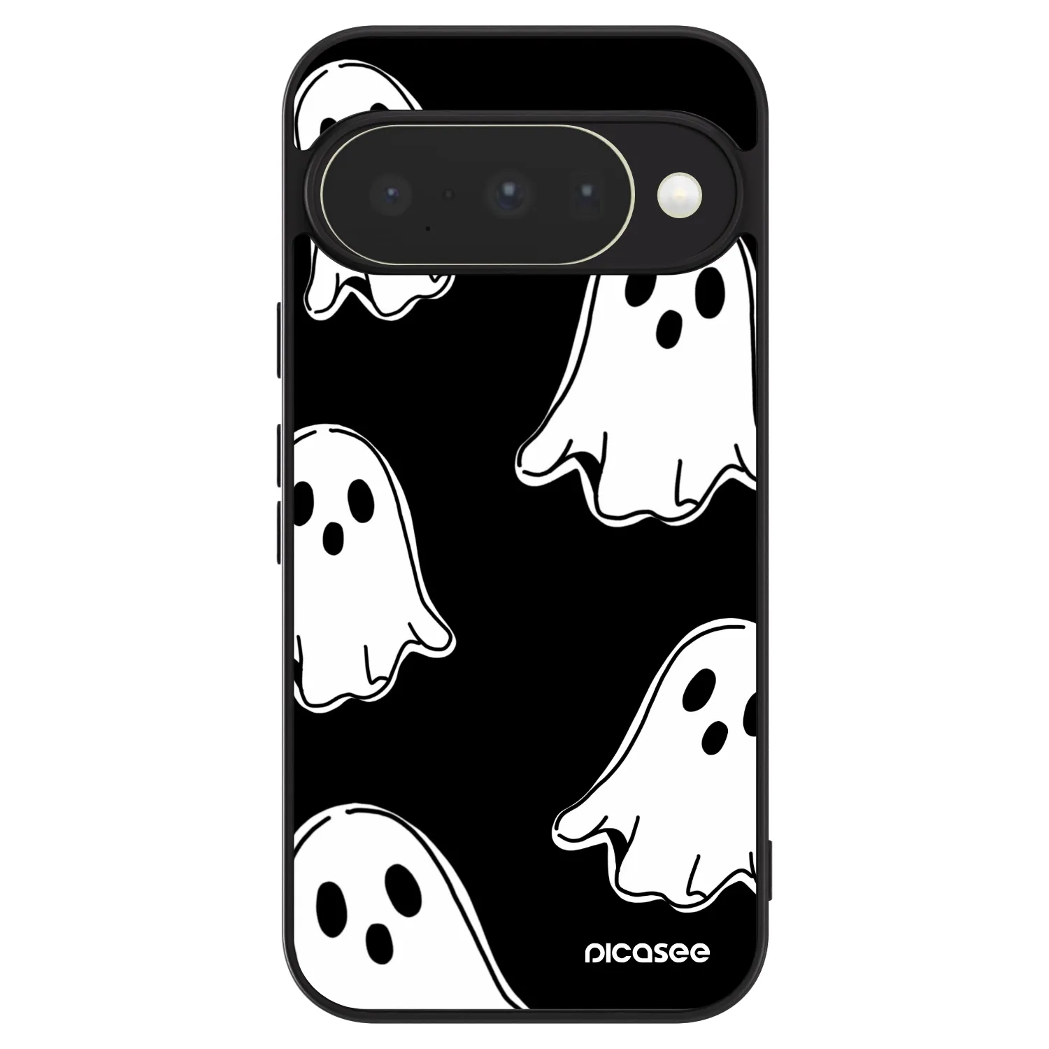 Picasee ULTIMATE CASE για Google Pixel 10 - Black ghosts