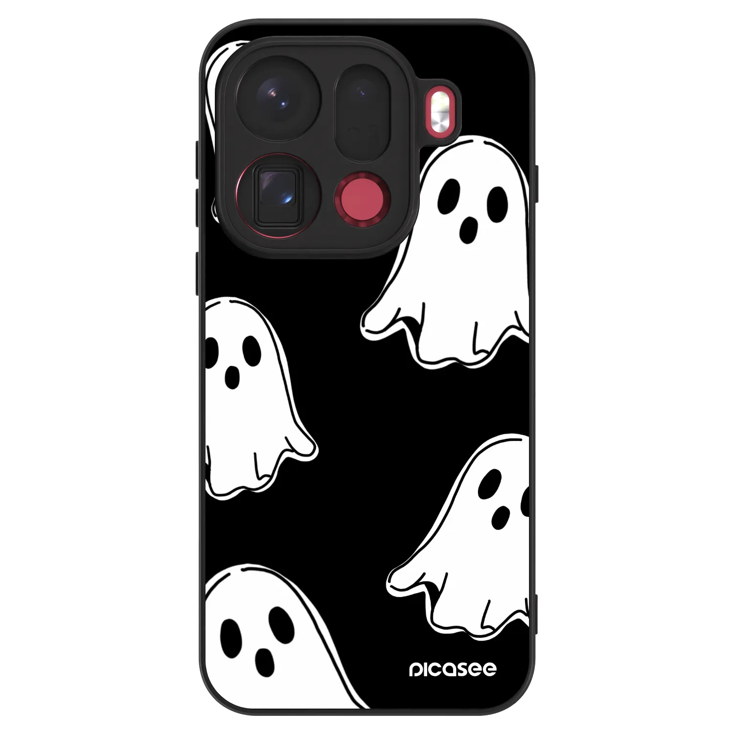 Picasee ULTIMATE CASE για OPPO Find X9 Pro - Black ghosts