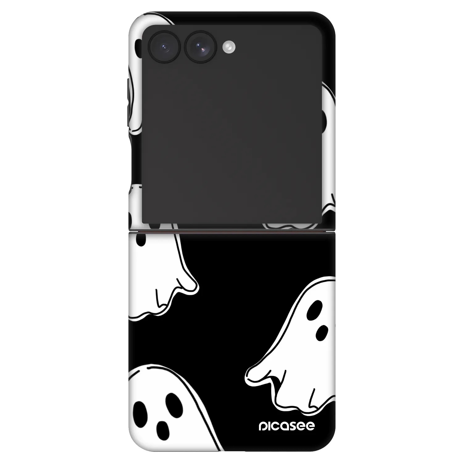Picasee Fashion Case για Samsung Galaxy Z Flip7 5G - Black ghosts