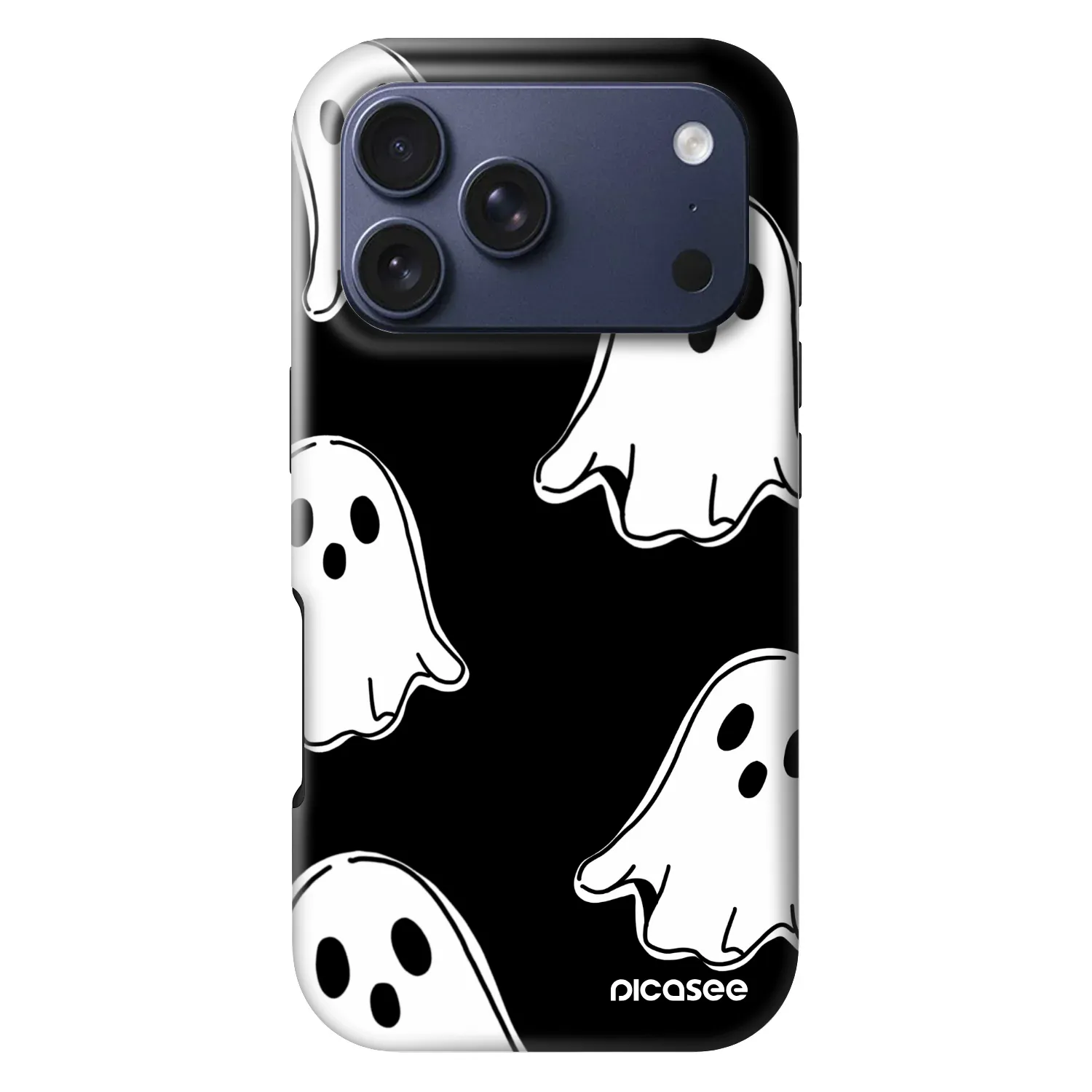 Picasee Fashion Case MagSafe για Apple iPhone 18 Pro - Black ghosts