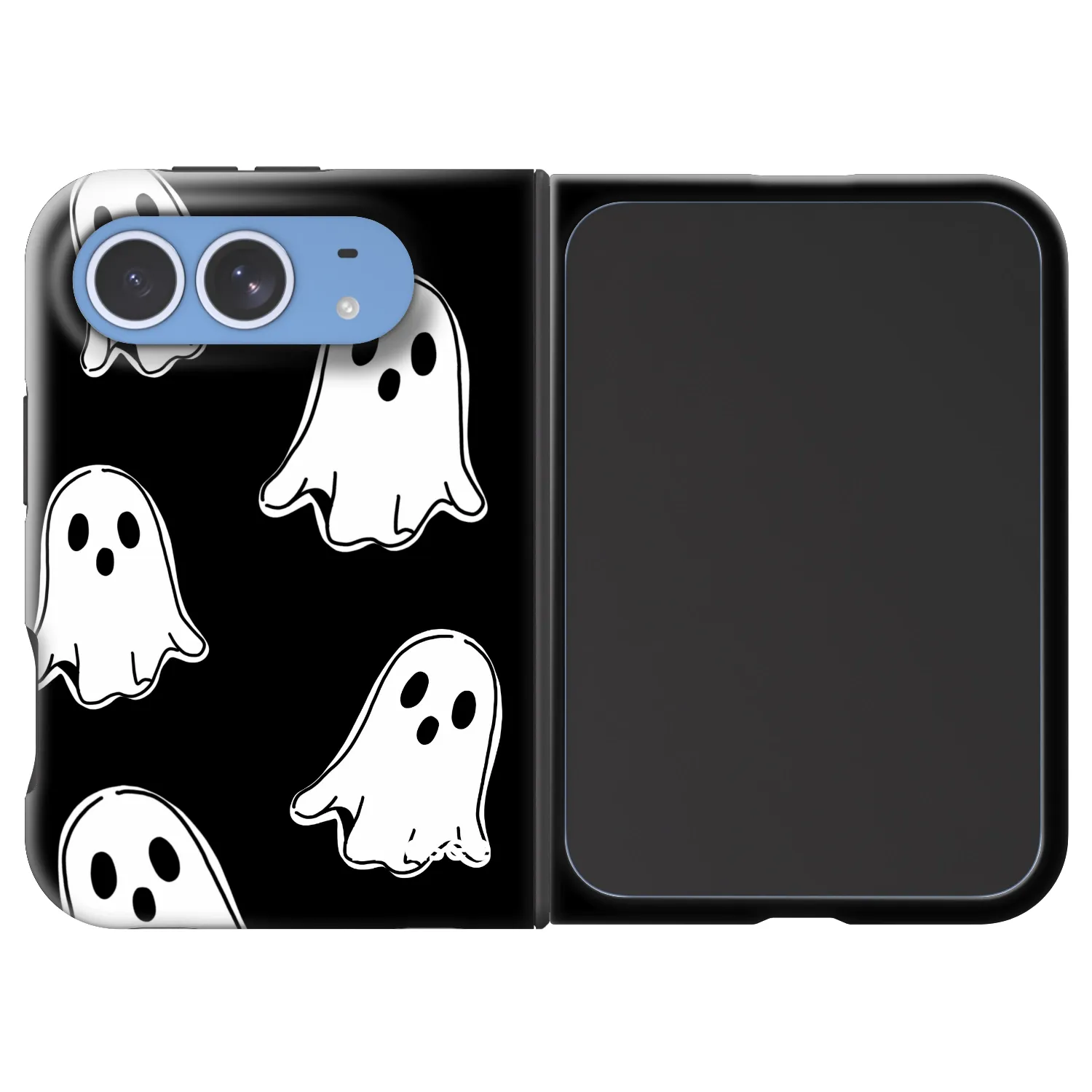 Picasee Fashion Case MagSafe για Apple iPhone Duo - Black ghosts