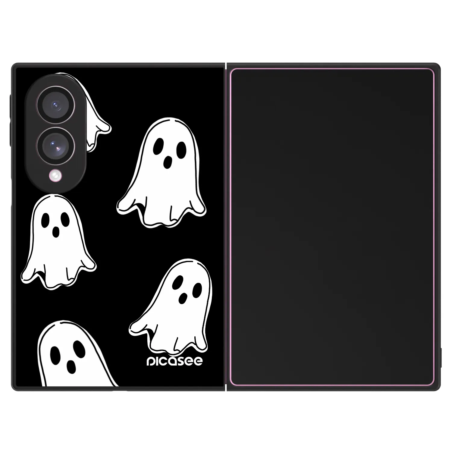 Picasee ULTIMATE CASE για Samsung Galaxy Z Fold8 5G - Black ghosts
